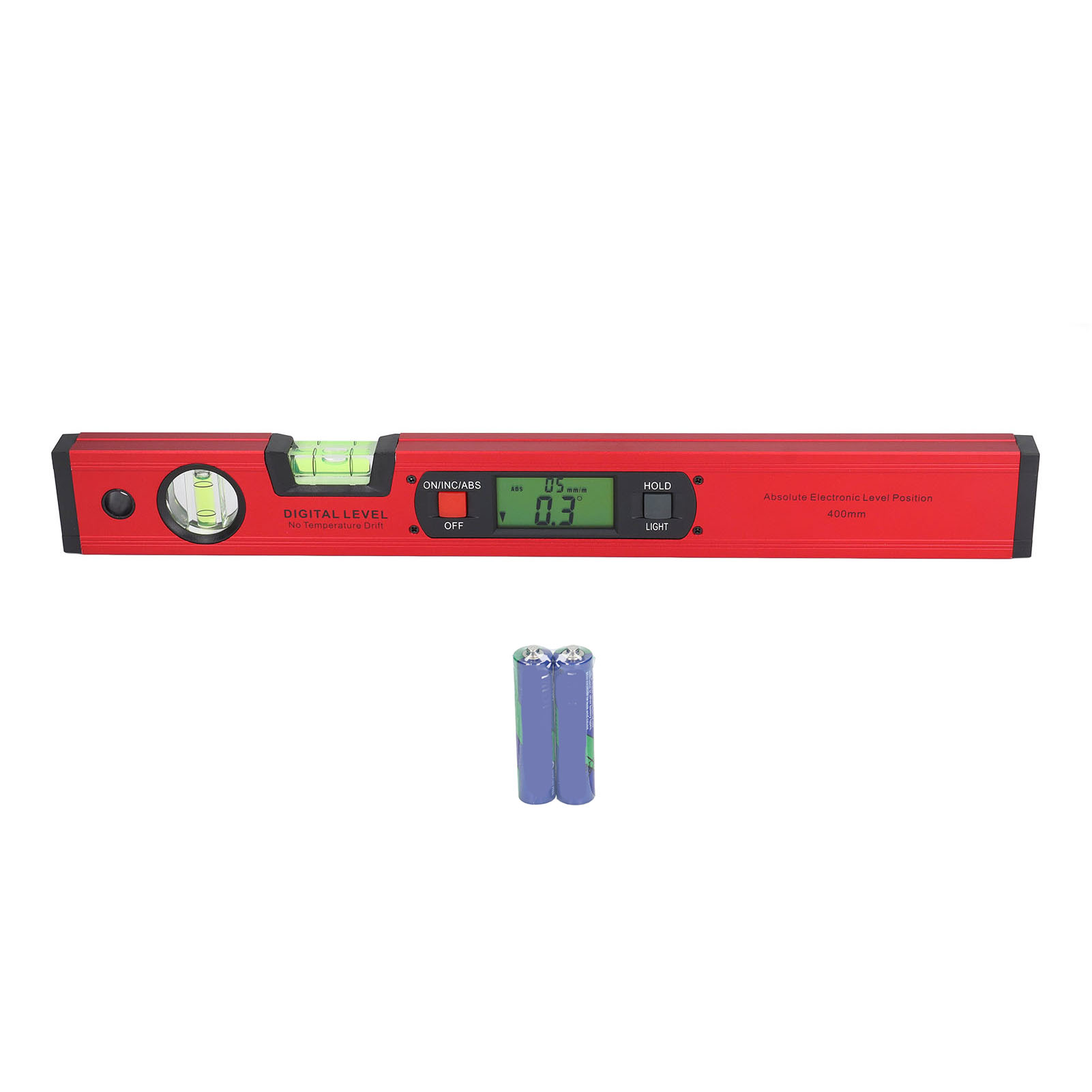 400-mm-digitalwasserwaage, Elektronisches Lcd-display, Digitaler Magnetwinkelmesser Aus Aluminiumlegierung