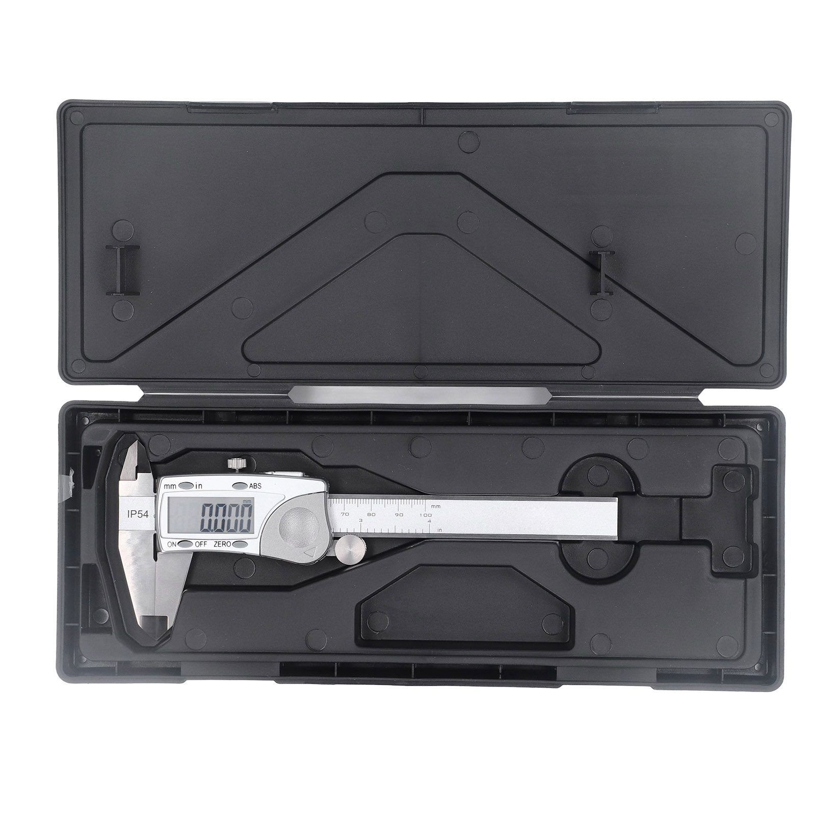 Industrieller Digitaler Messschieber, Ip54 Wasserdicht, Messbereich 0-100 Mm, Auflösung 0,0005 Zoll (0,005 Mm).