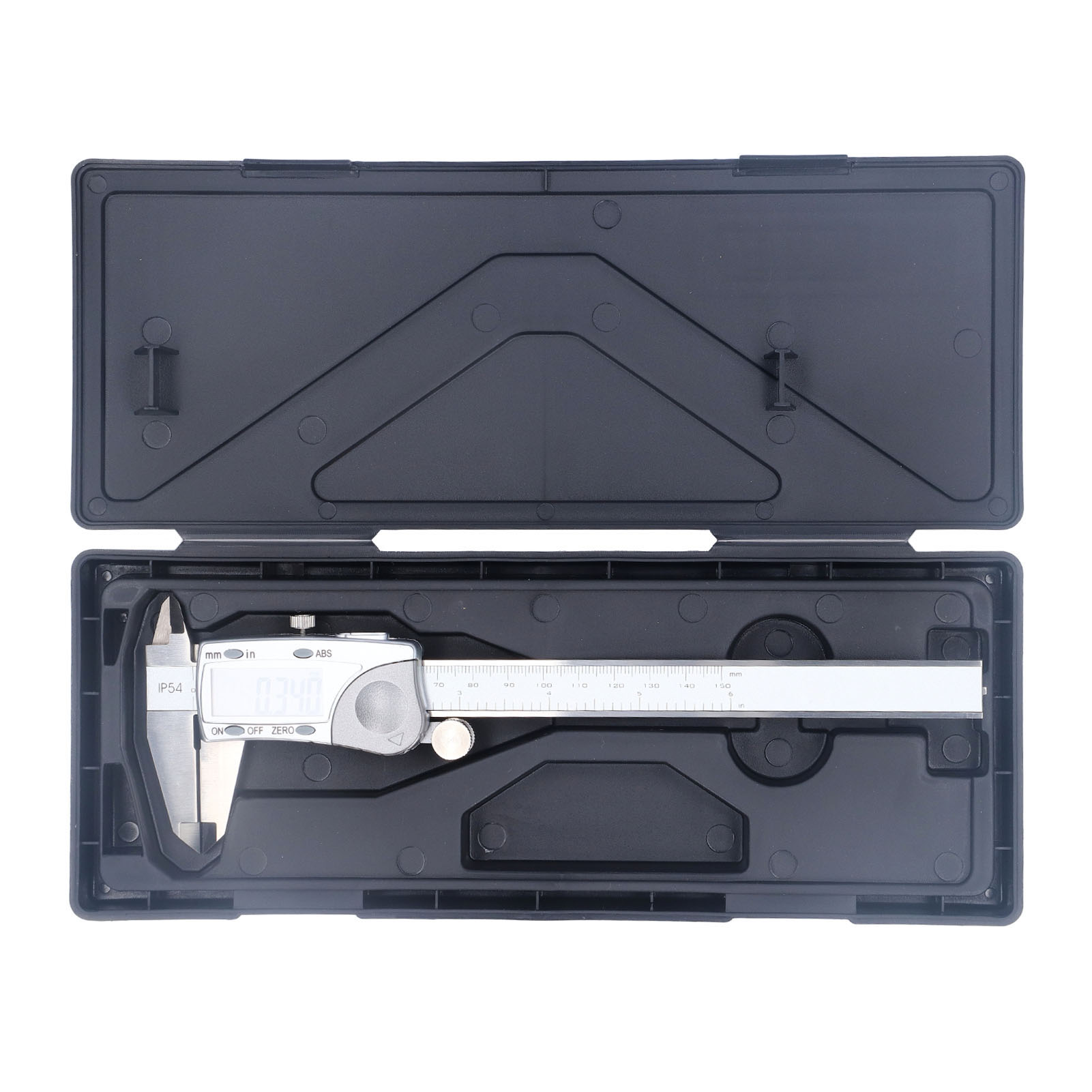 Industrieller Digitaler Messschieber, Wasserdicht Nach Ip54, Messbereich Von 0 Bis 150 Mm (0 Bis 6 Zoll), Auflösung Von 0,005 Mm (0,0005 Zoll).