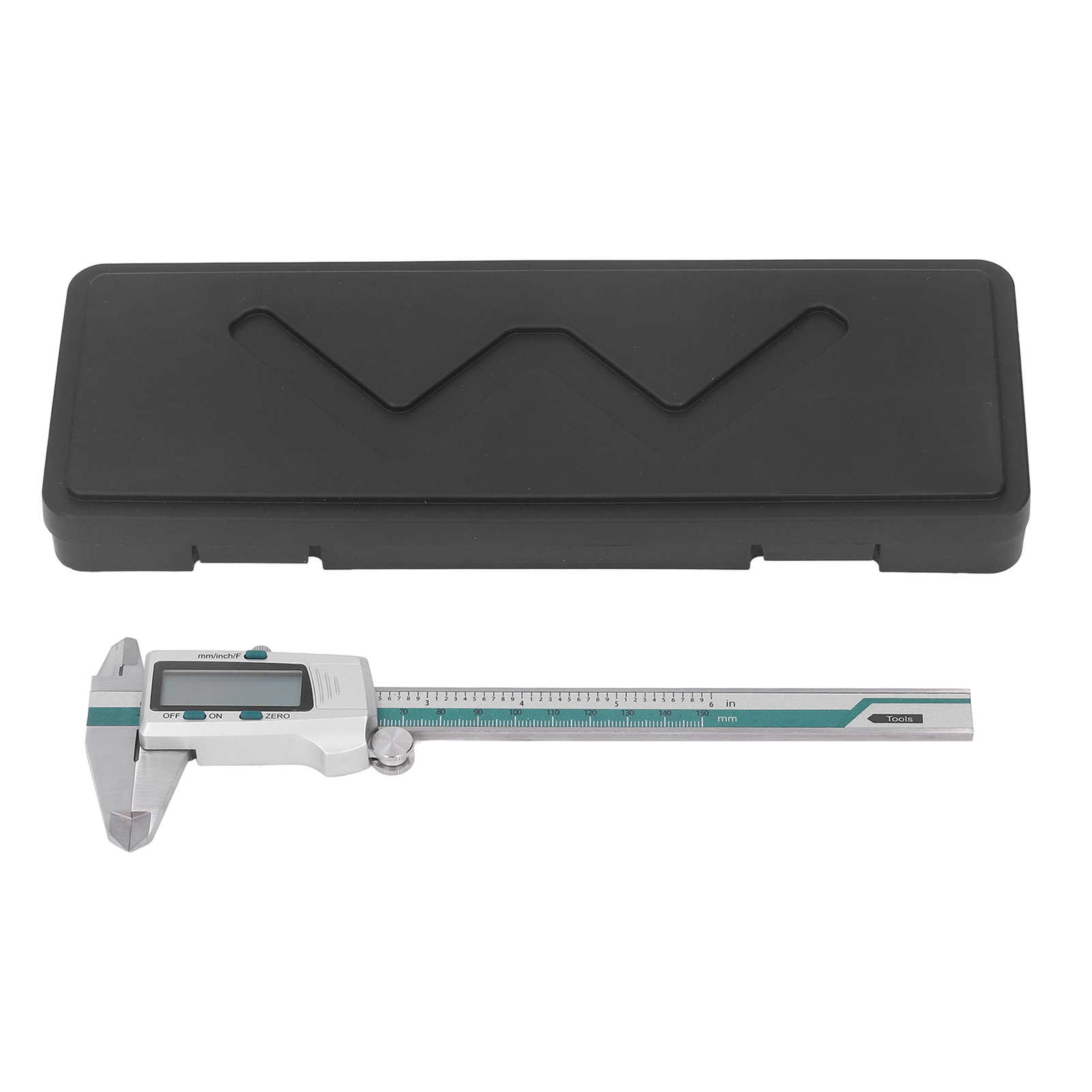 Hochpräziser Digitaler Messschieber, 0 Bis 150 Mm (0 Bis 6 Zoll), Lcd-bildschirm, Edelstahl, Elektronisches Messwerkzeug