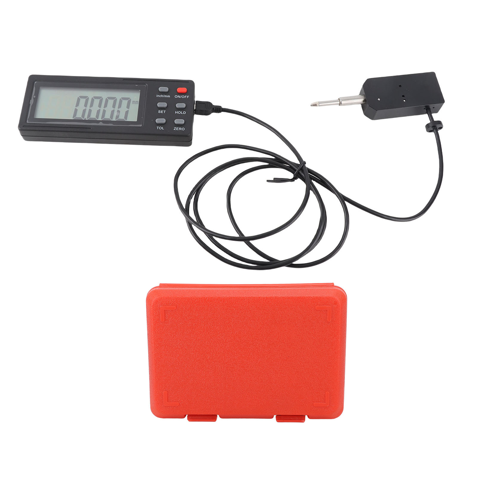 Digitales Mikrometer Mit Digitalanzeige, Auflösung 0,00005 Zoll (0,001 Mm), Multifunktionales Und Präzises Messwerkzeug