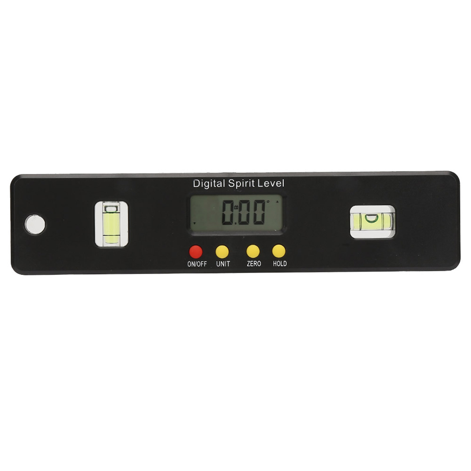 Mini-digitalwinkelmesser Mit 360°-drehung, Neigungsmesser Und Magnetfuß (200 Mm)