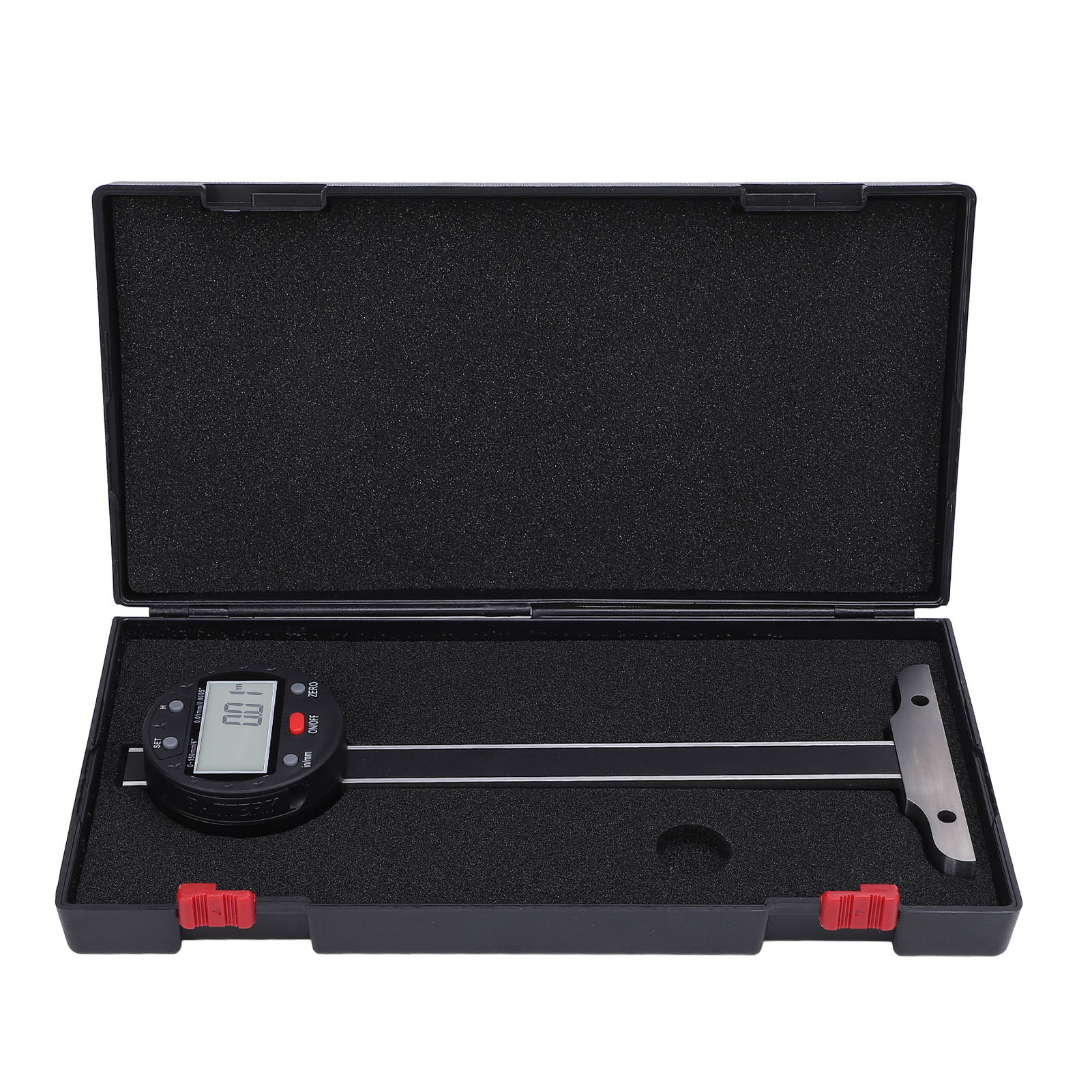 Digitales Tiefenmessgerät Mit Elektronischem Sensor, Mm/zoll-einheit, Hochpräzises Messinstrument Für Die Holzbearbeitung, Xb150-2