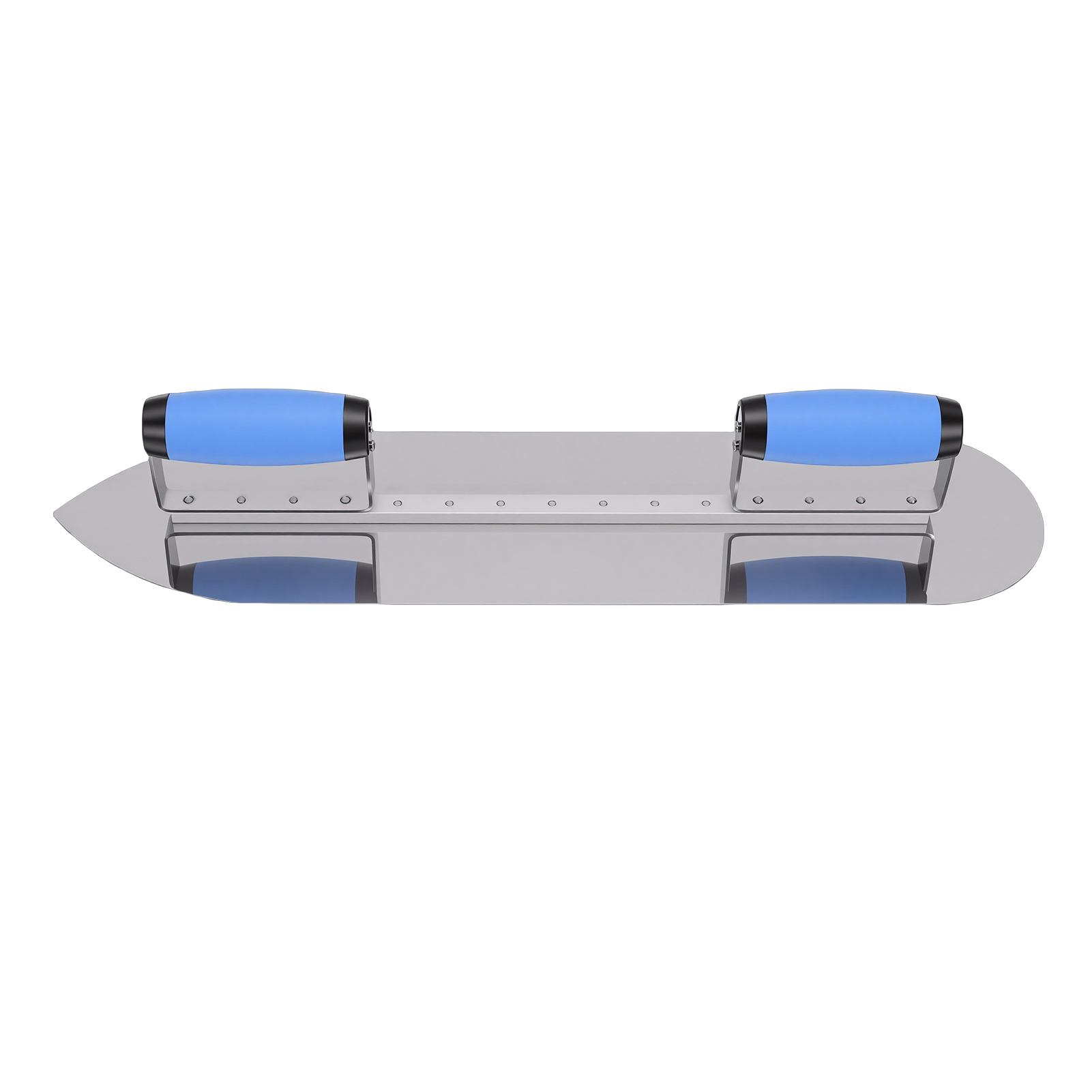 Doppelgriff-poolkelle, Runder Und Spitzer Kopf, Zum Beschichten Von Pools Und Verputzen Von Betonflächen, 50 Cm (20 Zoll)
