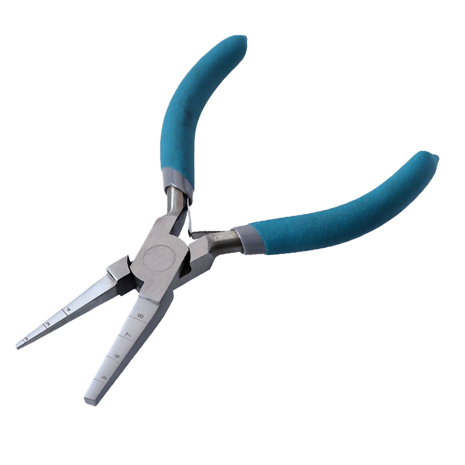 15 Cm (6 Zoll) Doppelnasen-vierkantwickelzange - Multifunktionale Drahtwickelzange Mit Skalen, Ideal Für Bastelarbeiten Und Schmuckherstellung.