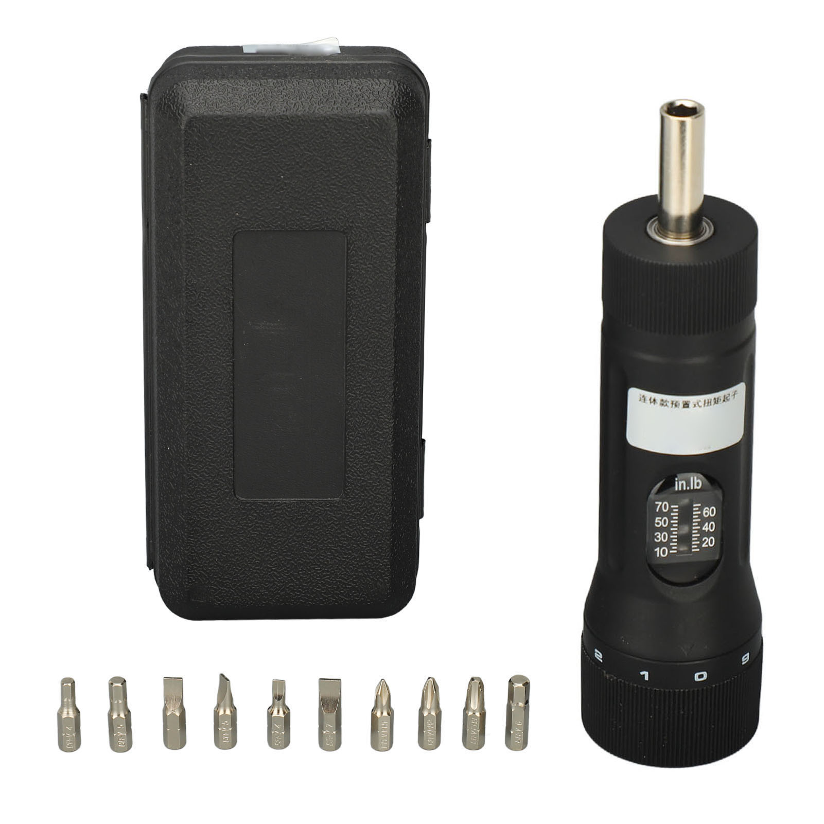 Drehmomentschraubendreher Mit 10-70 In-lb, 1/4-zoll-antrieb, Verstellbarer Drehschraubendreher