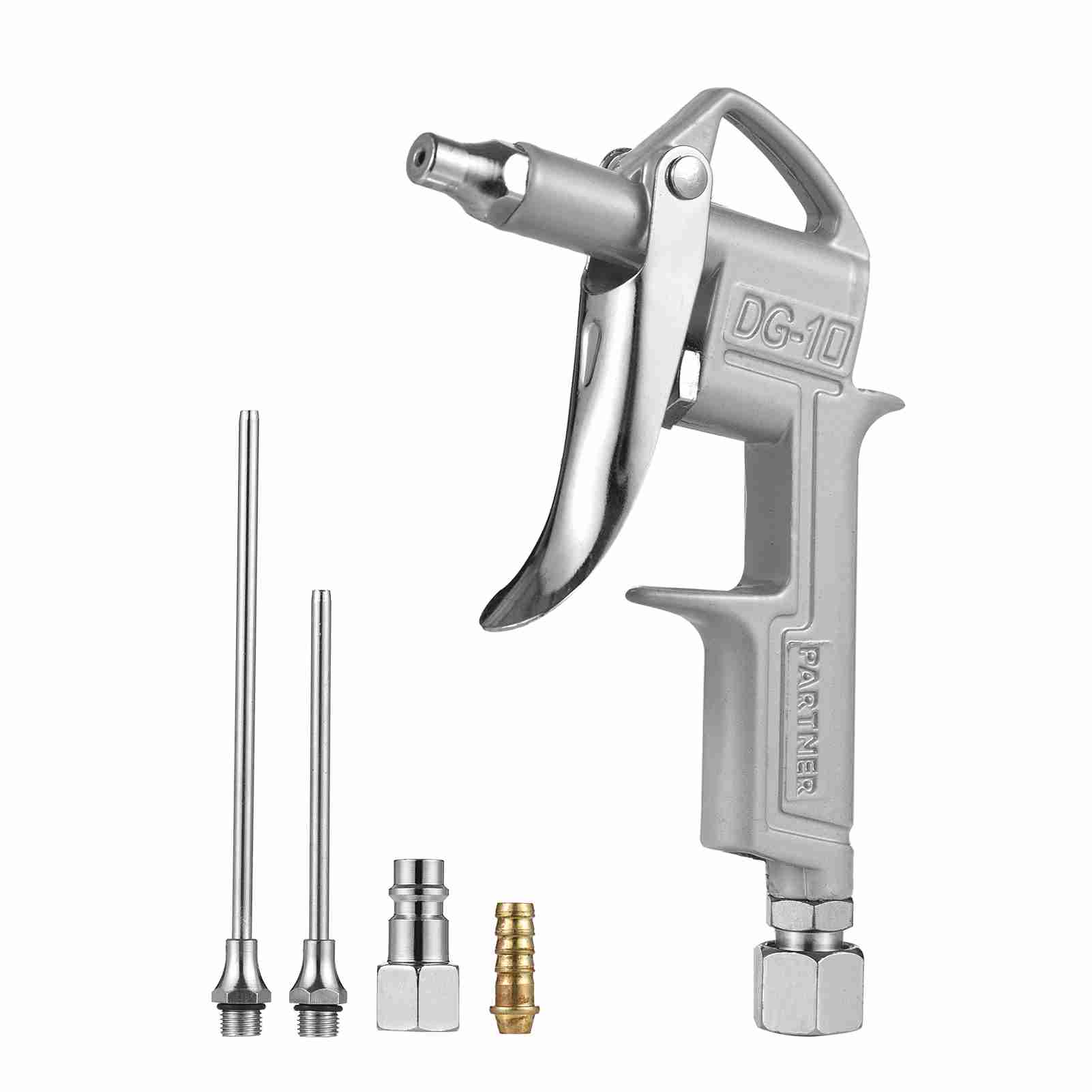 Mini-druckluftpistole, Pneumatischer Staubbläser, Luftspritzpistole, Staubbläser Mit 2 Ersatzdüsen Zur Reinigung Von Automotoren