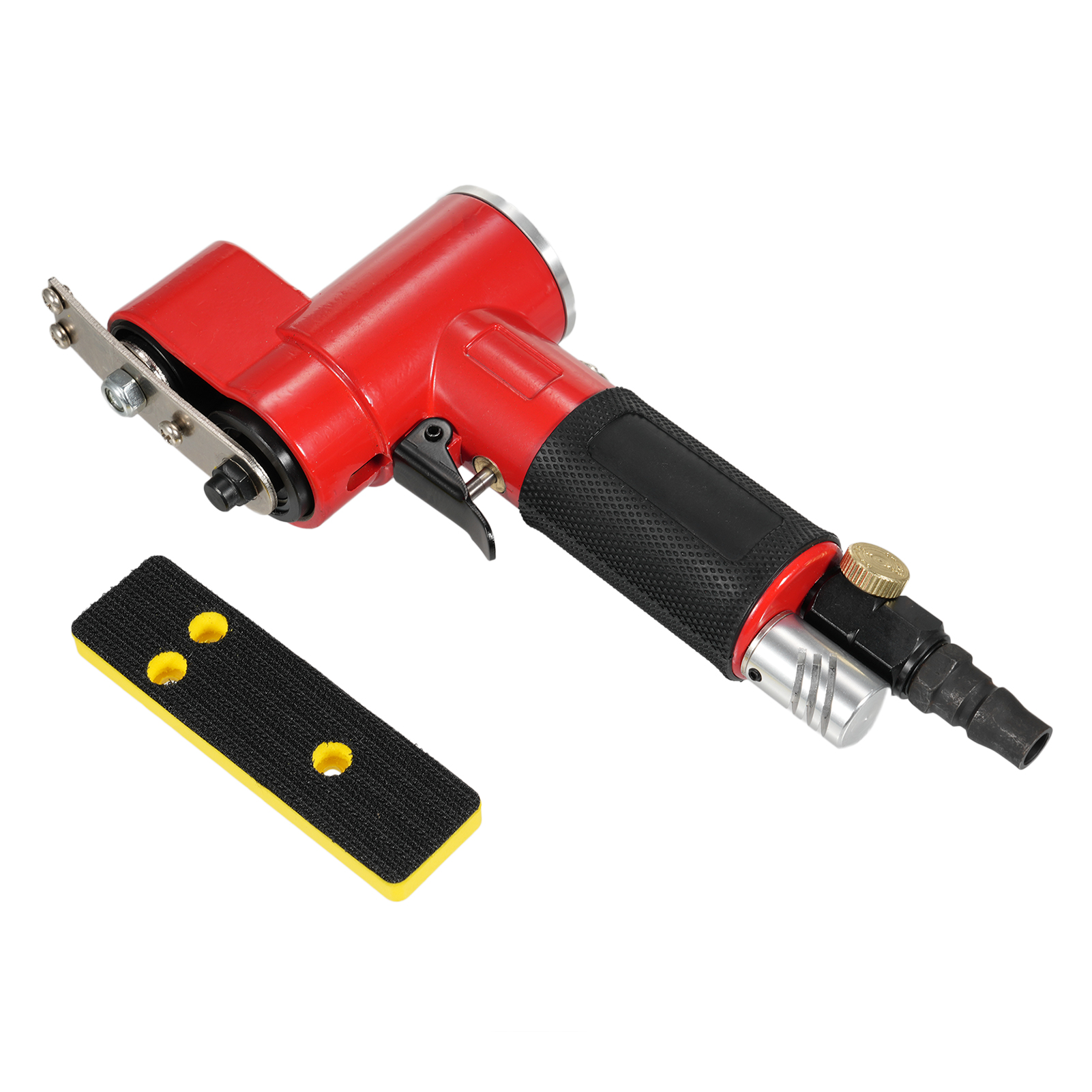 Yc2622 Druckluft-schwingschleifer, Mini-geradschleifer, Tragbarer Polierer Und Wachser Für Möbel, Holz Und Metall, Inklusive 1 Schleifpad