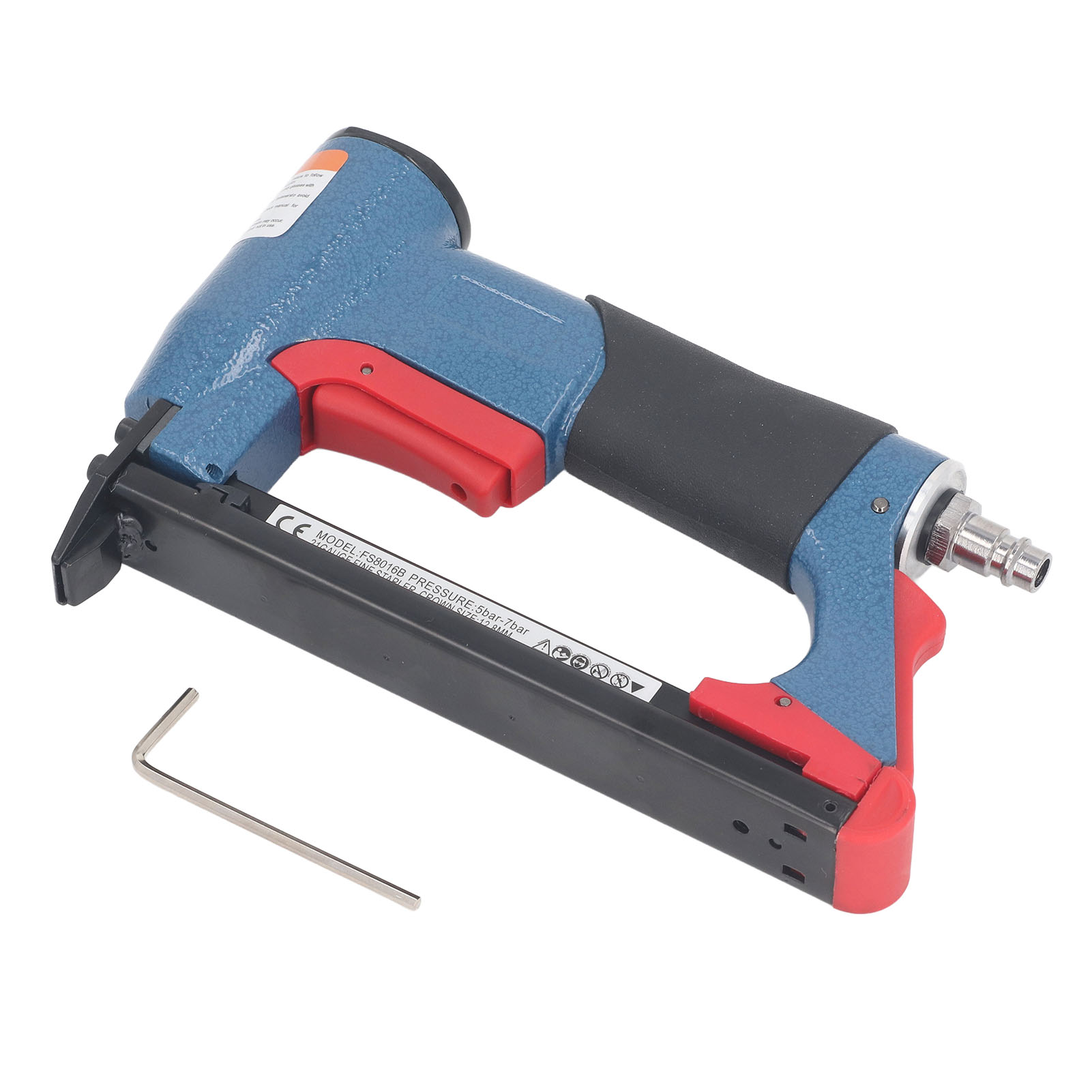 Pneumatischer Tacker, 21 Gauge, Kapazität Für 140 Nägel, Für Holzbearbeitungs- Und Baustellen, Klammern Von 6,35 Mm Bis 15,88 Mm (1/4 Zoll Bis 5/8 Zoll).