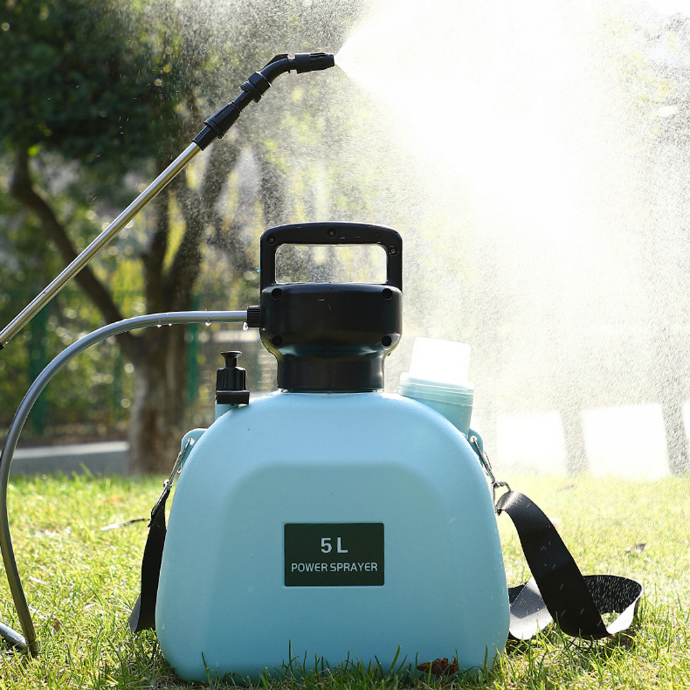 Usb-wiederaufladbarer, Tragbarer Elektrischer Rasensprenger, Landwirtschaftliches Gerät, Multifunktionaler Wassersprüher Für Gartenpflanzen Und Fensterreinigung