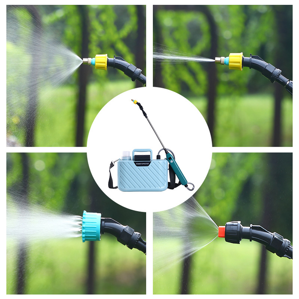 Elektrischer Gartensprenger (5 Liter) Mit Schultergurt, Bewässerungsgerät Für Pflanzen Und Blumen, Sprühdüse Mit Verstellbarer Länge, Multifunktionales Landwirtschaftsgerät