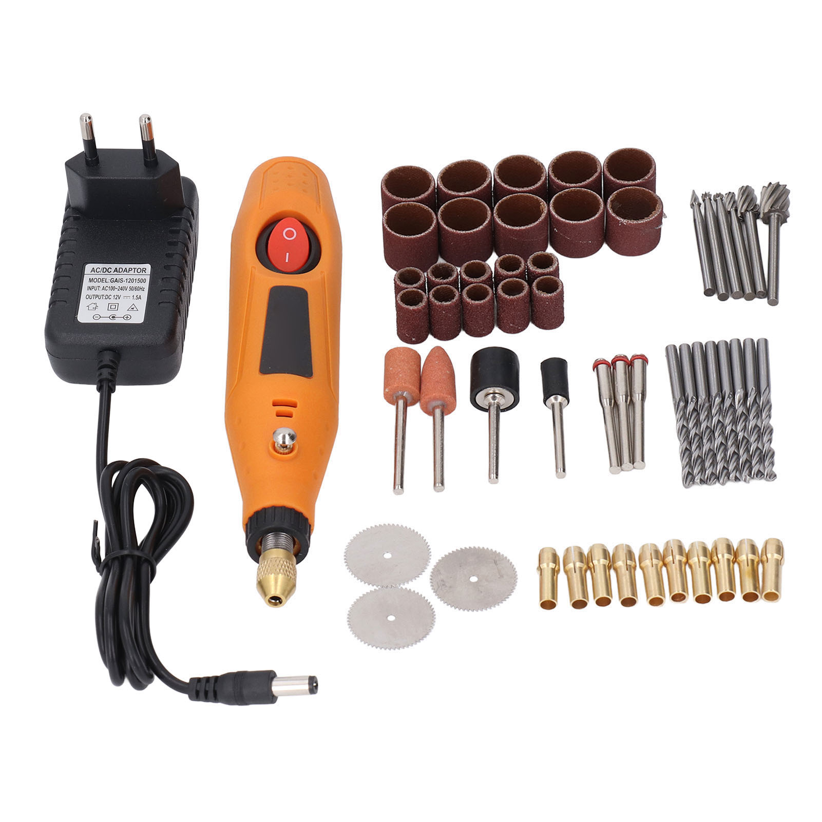 12-v-elektroschleifer, Multifunktionales, Tragbares Werkzeug Zum Polieren, Reinigen, Gravieren Und Anfasen, Eu-stecker 100–240 V