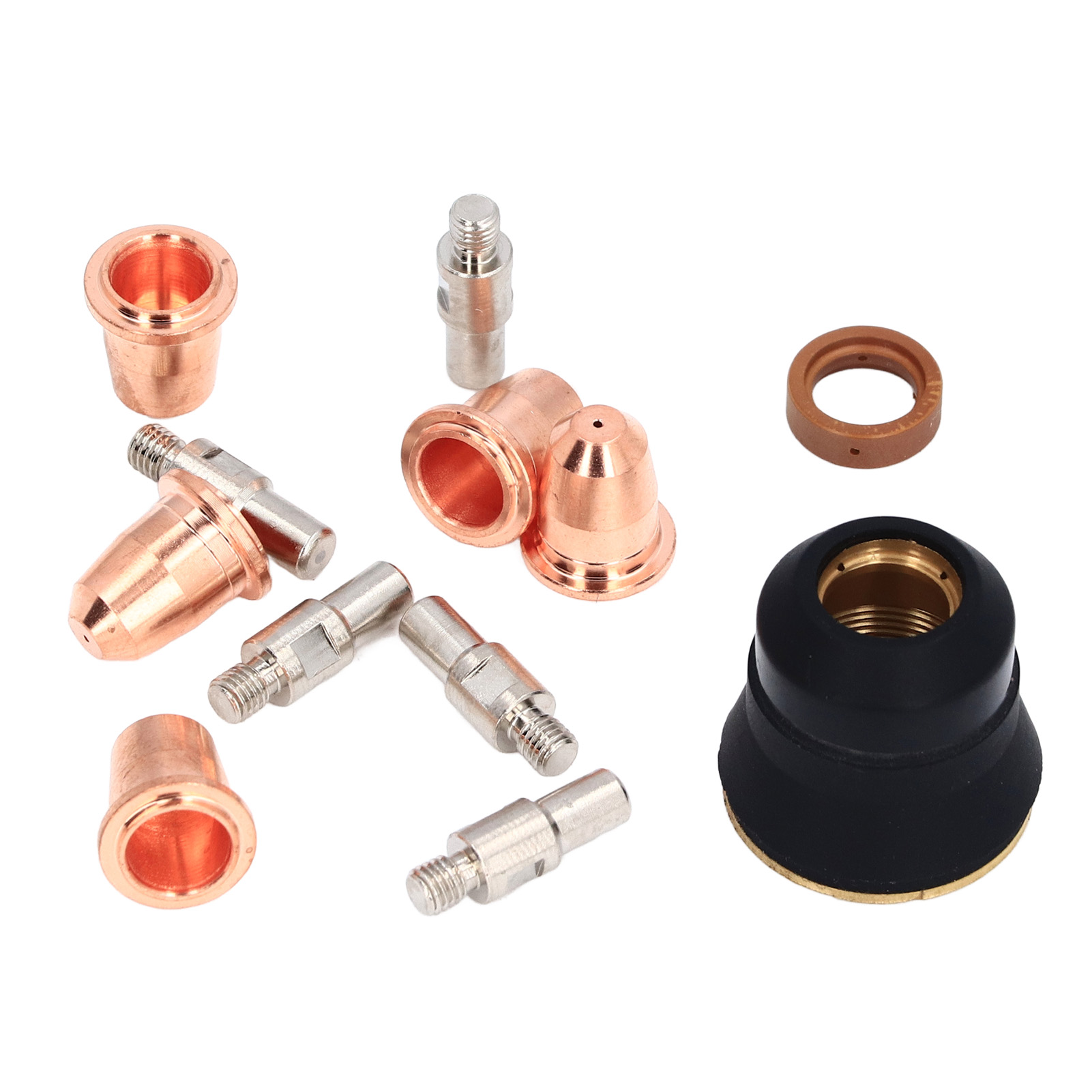 12-teiliges Düsenelektroden-set Aus Messing Für S45-plasmabrenner