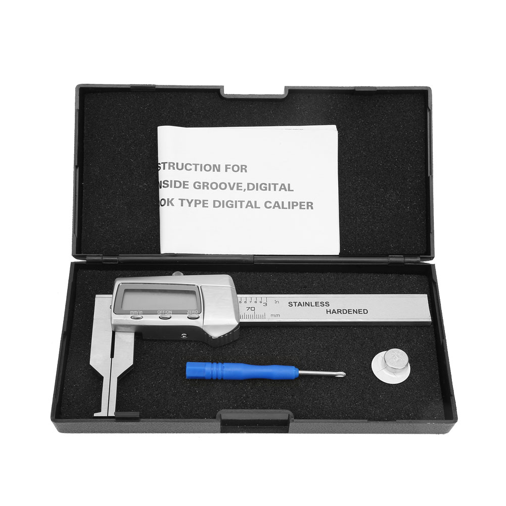 14–75 Mm Digitaler Elektronischer Messschieber Mit Innennut, Edelstahl