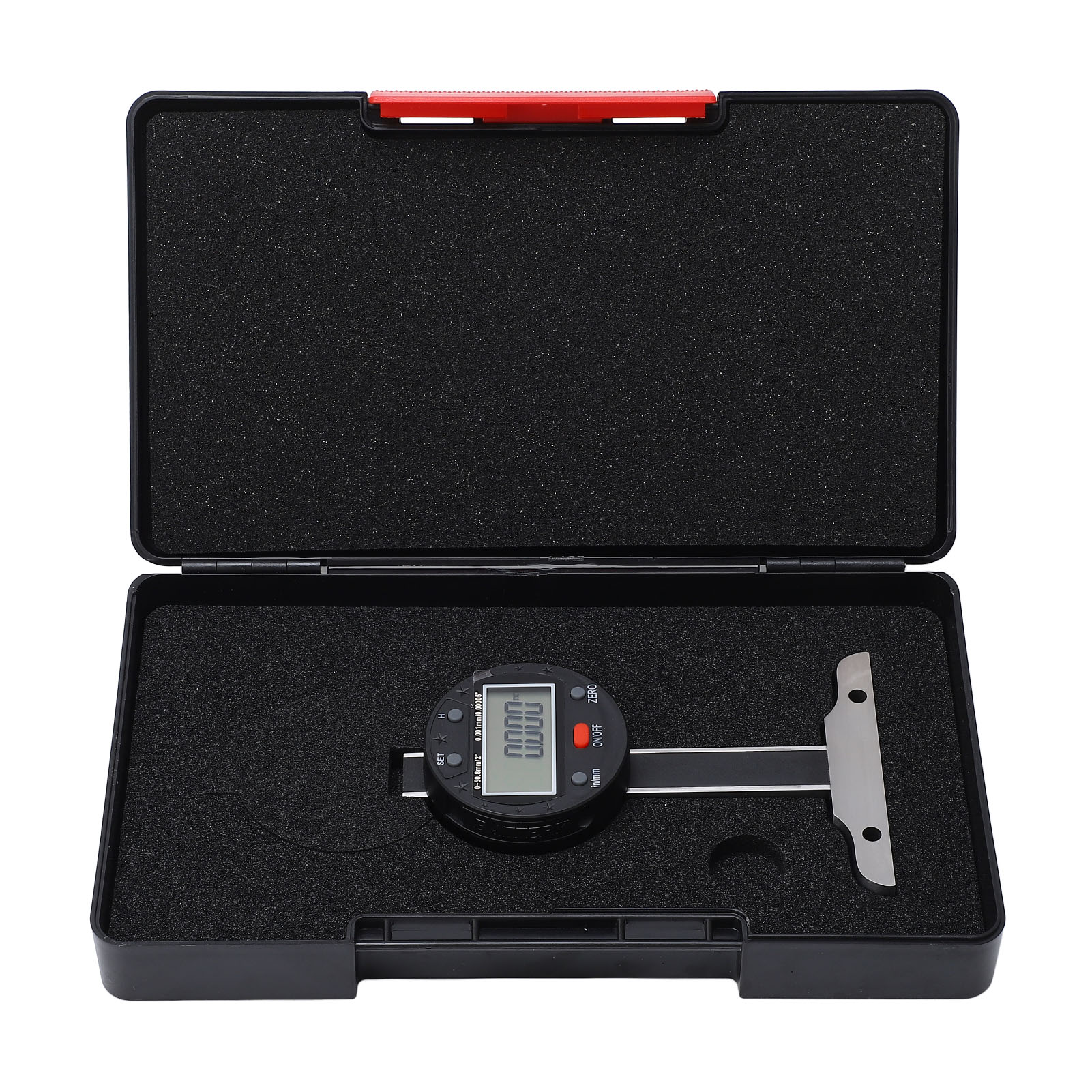 Hochpräziser Elektronischer Tiefenmesser, Digitalanzeige In Mm, Usb-anschluss, Für Dünne Stäbe, Messbereich 0-50,8 Mm