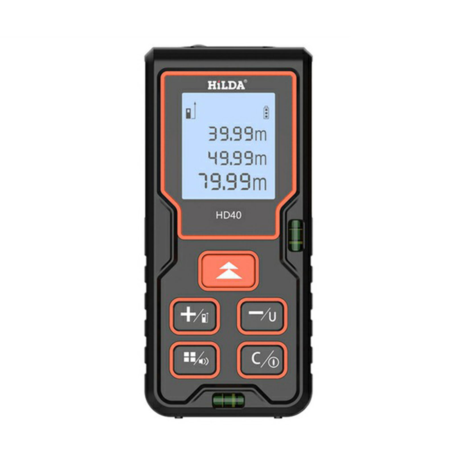 Hochpräziser Entfernungsmesser, Messbereich Von 0,05 Bis 40 M, Mit Mehreren Modi Und Hintergrundbeleuchtetem Lcd-bildschirm.