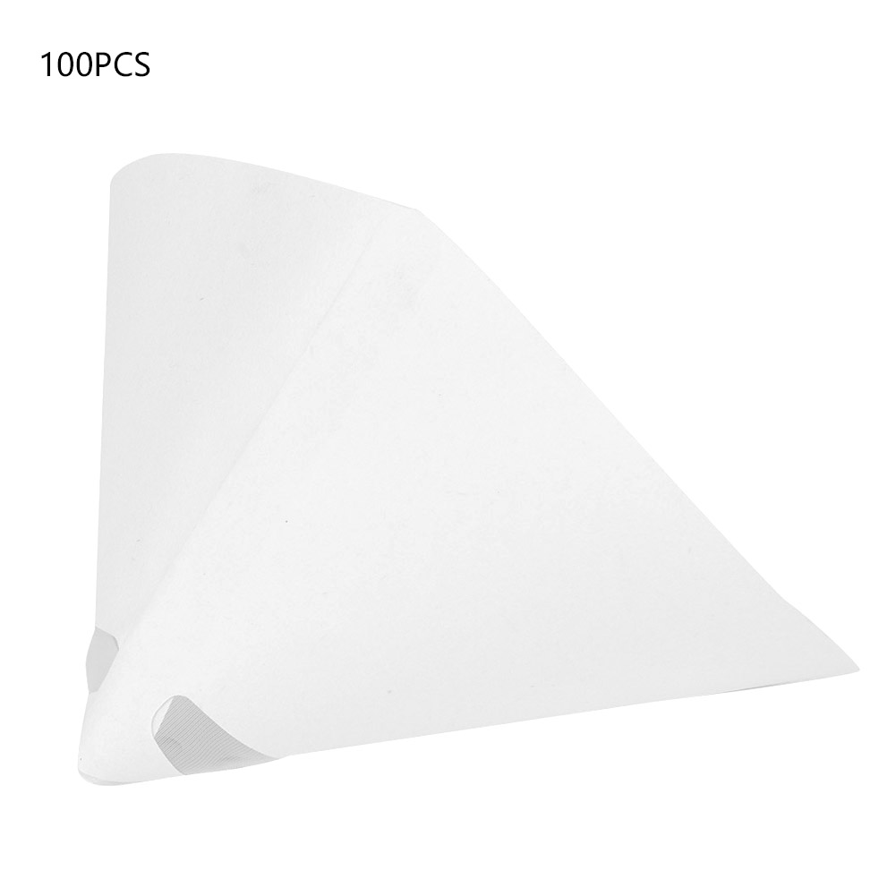 Packung Mit 100 Konischen Papierfarbfiltern, 100 Mesh, Für Industrielle Anwendungen.