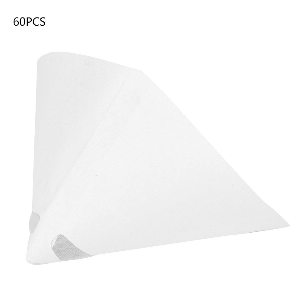 Packung Mit 60 Konischen Papierfarbfiltern, 100 Mesh, Für Industrielle Anwendungen.