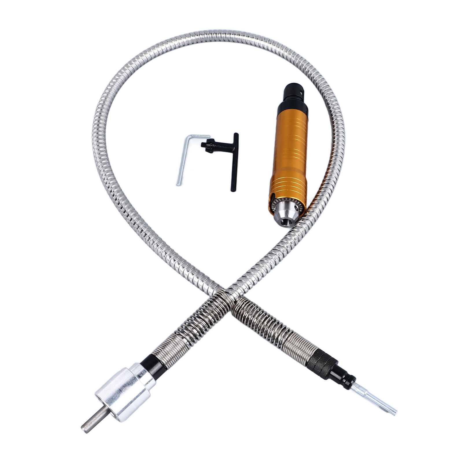 Flexibler Wellenadapter, Flexible Verlängerung Für Bohrmaschinenaufsatz, Edelstahlwelle