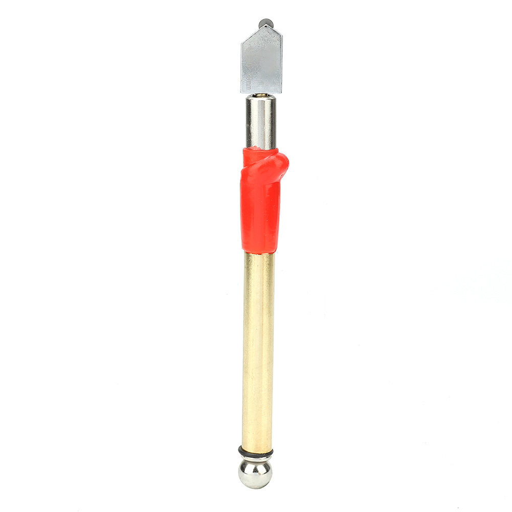 Glasmesser Mit Metallgriff Und Rolle, Schneidewerkzeug Für Fliesen Und Spiegel (farbe Zufällig)