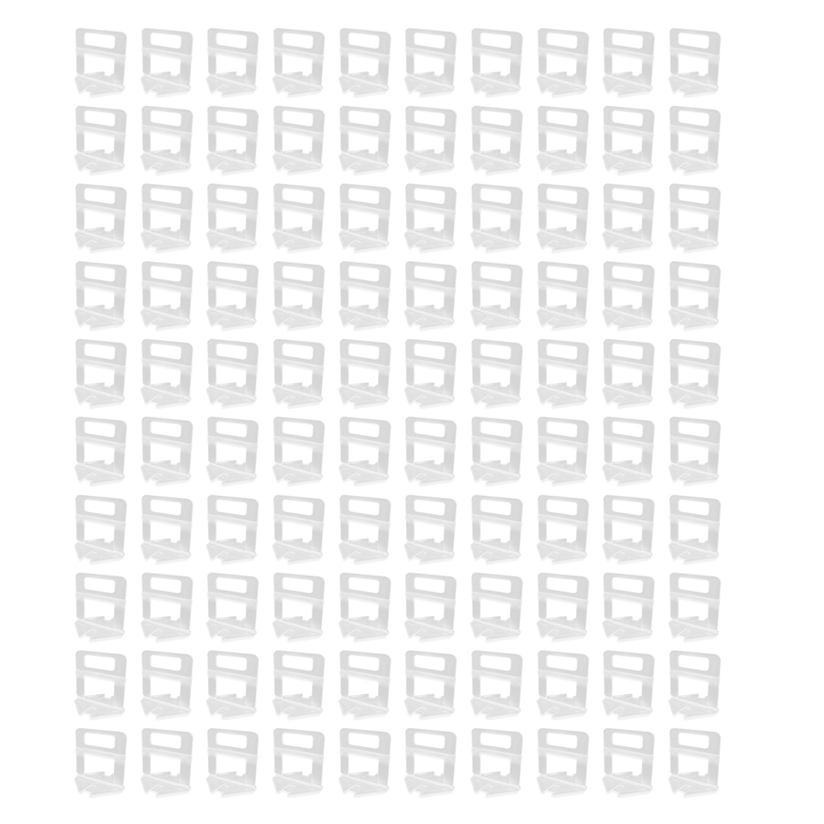 100 Pvc-fliesenausgleichskeilen Für Feinarbeiten.