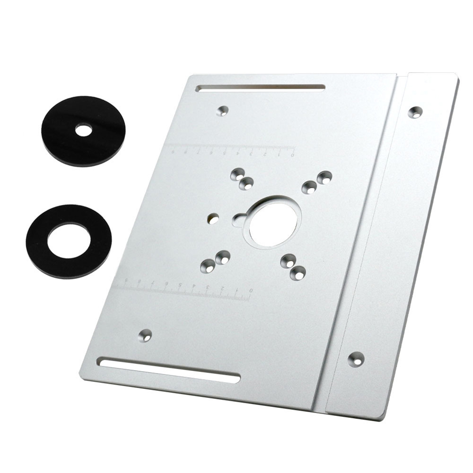 Einlegeplatte Für Frästische, Aus Aluminiumlegierung, Für Holzbearbeitungswerkzeuge, Gravierhilfsmittel, Holzbearbeitungswerkbank
