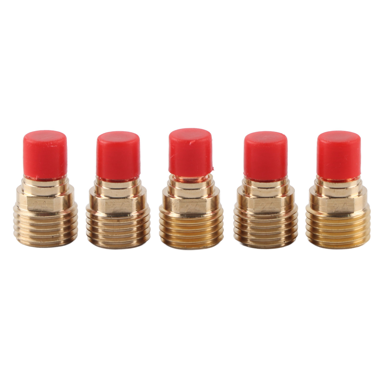 Satz Mit 5 2,4 Mm (3/32") 45v44 Gaslinsenklemmen Für Wp-9/20/25 Wig-schweißbrenner