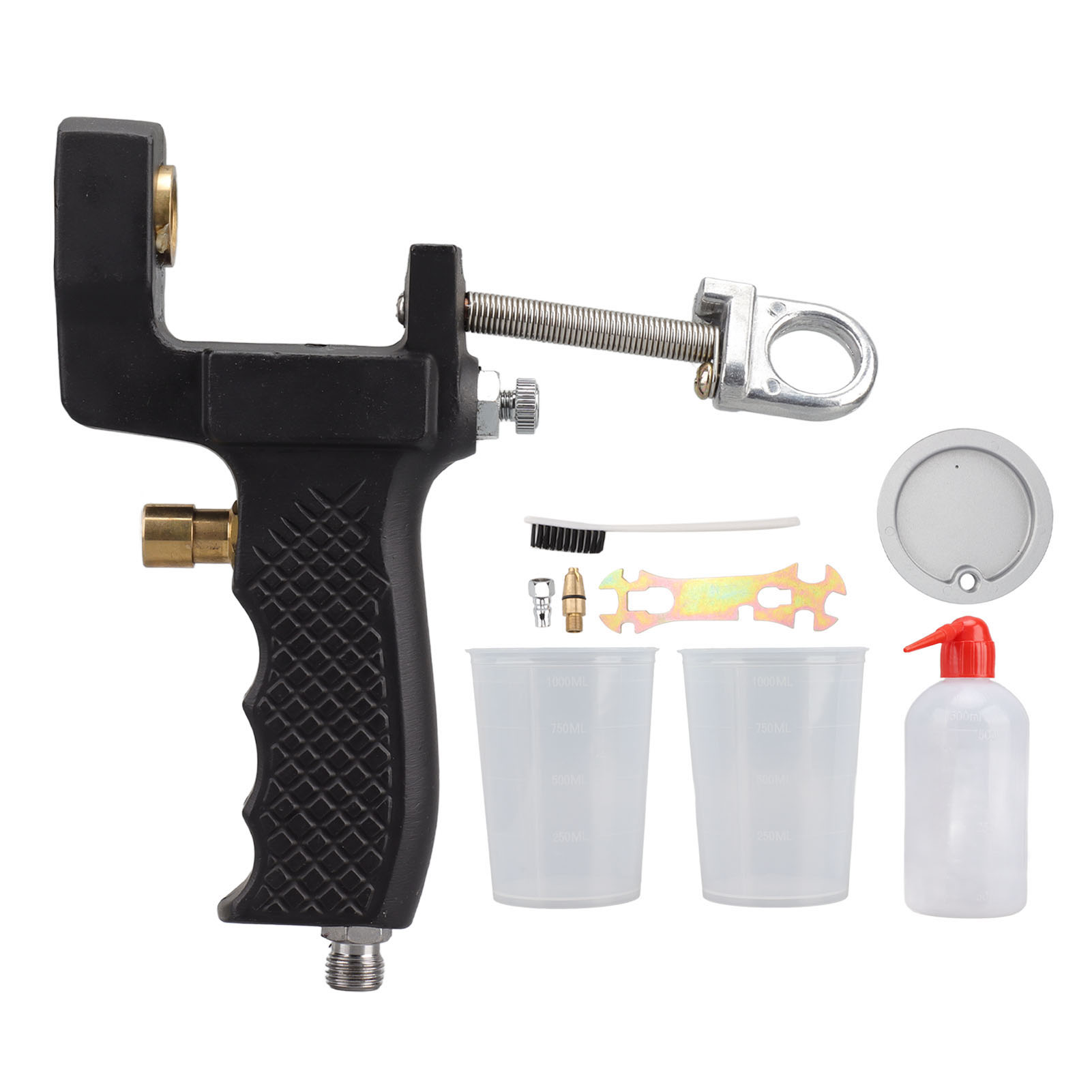 Tragbare Gelcoat-farbspritzpistole Aus Legiertem Stahl, Mit Harzfarbbecher Und Fn5 5/32"-düse, Farbbecher Mit Großem Fassungsvermögen.