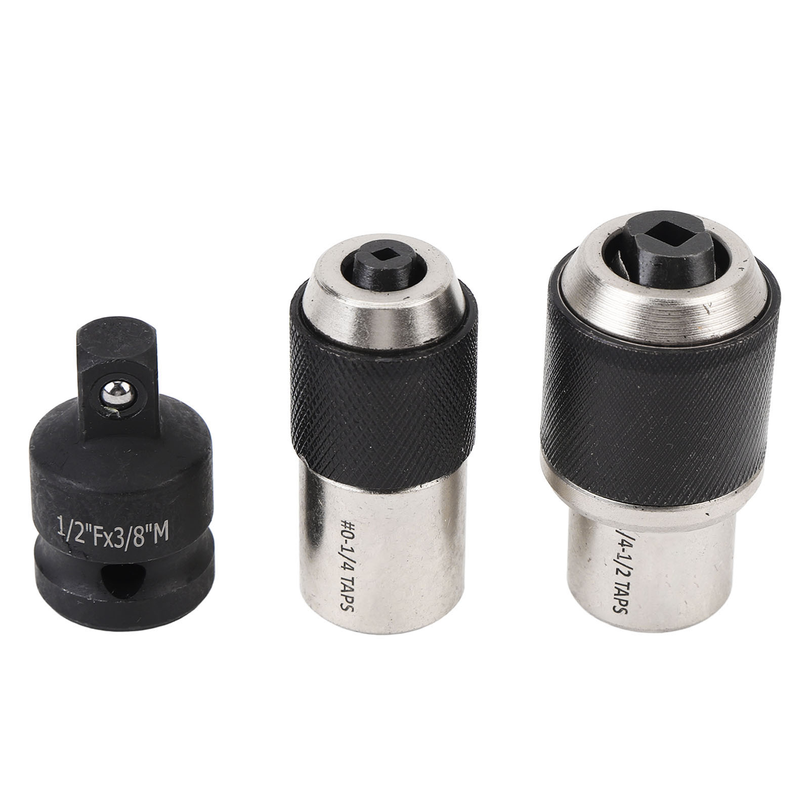 Satz Mit 3 3/8"-gewindebohrer-einsätzen, Verstellbarem Ausdreher (6-1/4" Und 1/4-1/2") Und Adapter