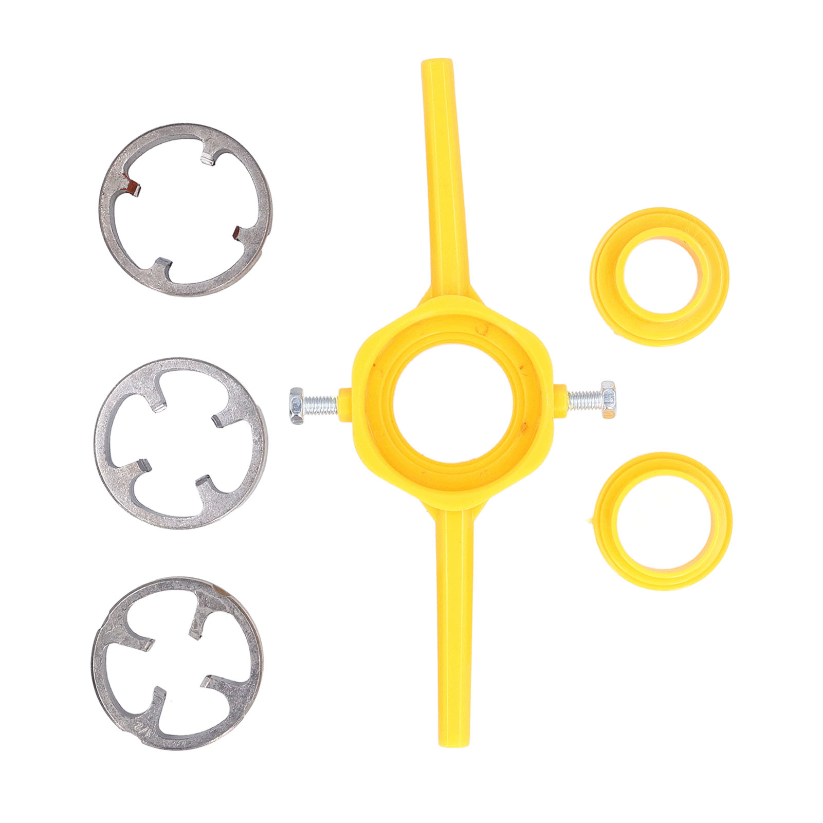 Satz Mit 6 Gewindeschneidwerkzeugen Für Pvc-rohre, Mit 1/2", 3/4" Und 1" Npt-schneidbacken