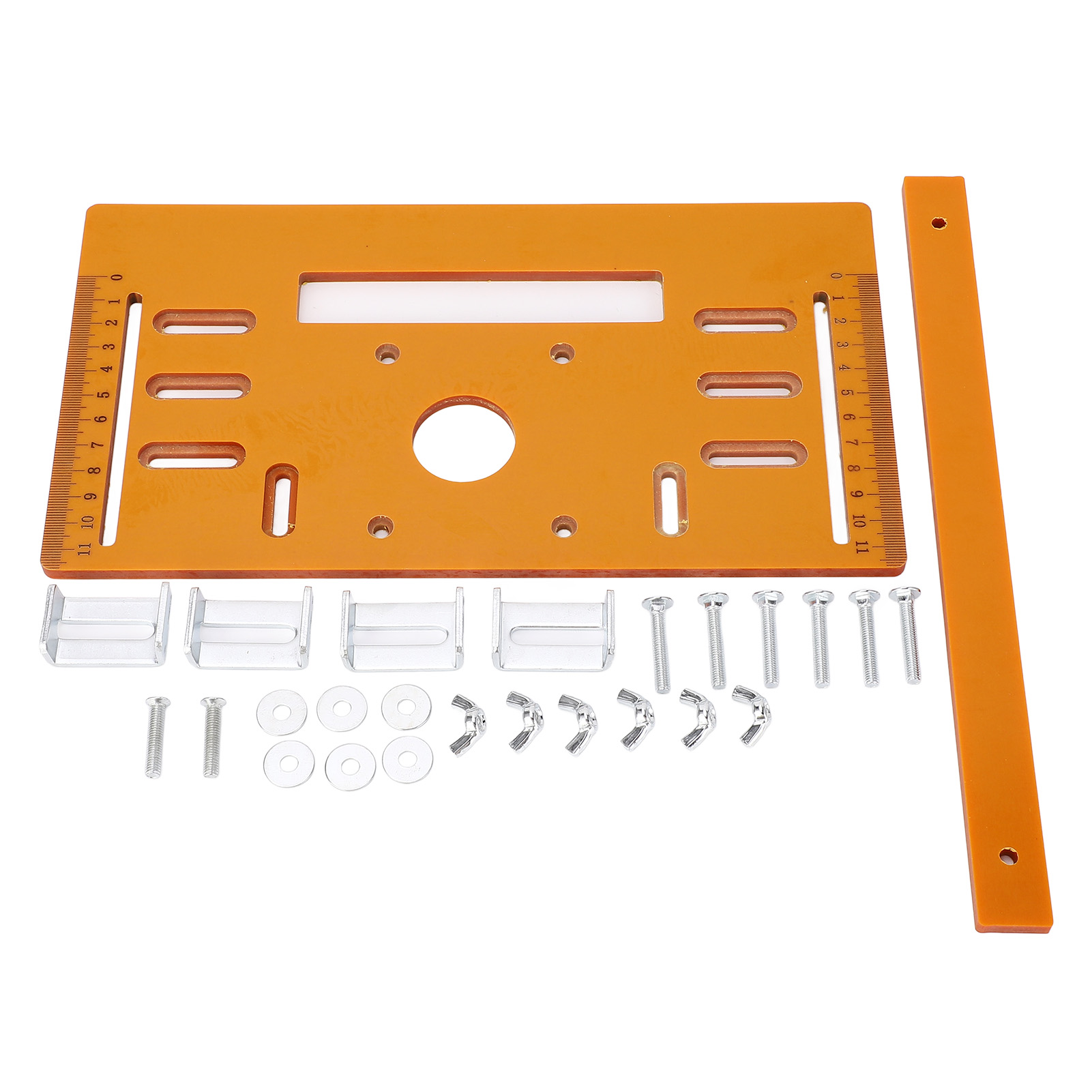 Grundplatte Für 4-zoll-schneidemaschine, Flach Im 90°-winkel Und Abgewinkelt Im 45°-winkel, Für Holzbearbeitungswerkzeuge, 28 X 15 Cm
