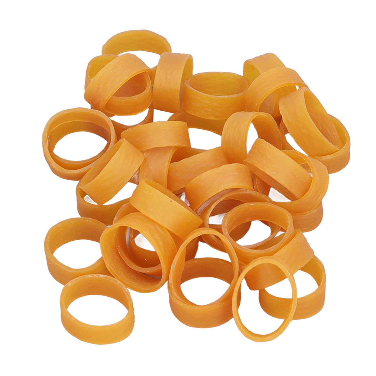 Packung Mit 120 Flexiblen Und Strapazierfähigen Gummibändern Für Industrielle Anwendungen, 10 Mm Breit, 80 Mm Umfang