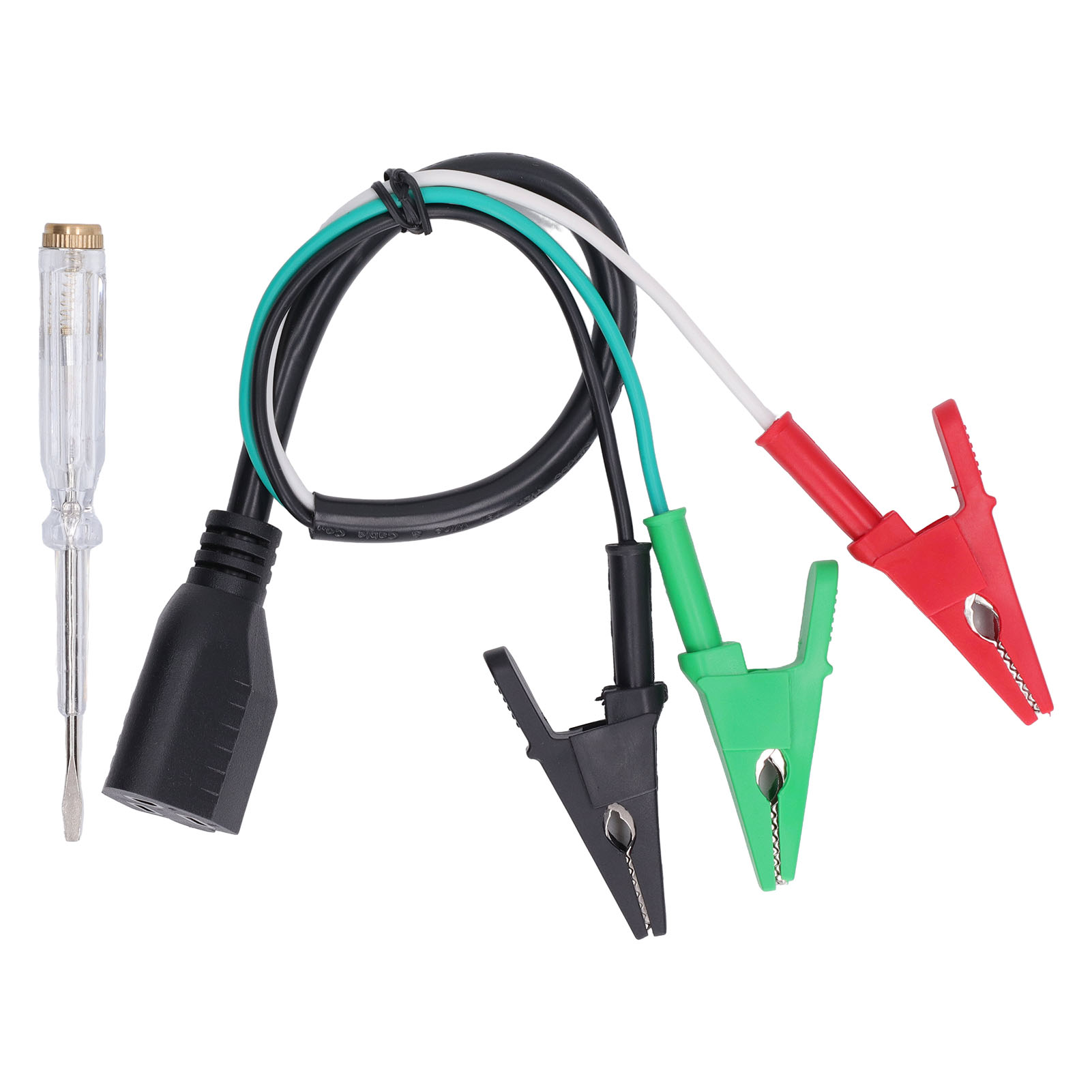 Pvc-hvac-adapterkabel Mit Krokodilklemmen, Stabil Und Sicher, Für Yellow Jacket 69522 69411 120v
