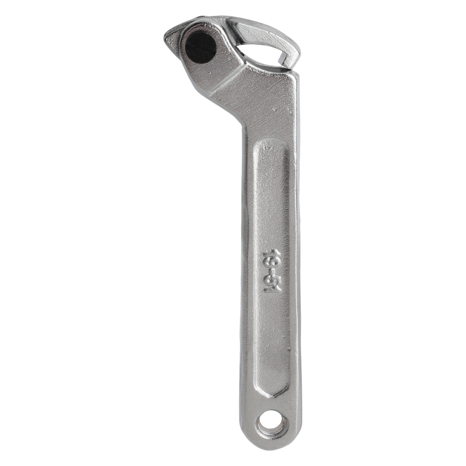 Multifunktionaler Hakenschlüssel, Verstellbarer C-förmiger Beweglicher Kopfschlüssel, Manuelles Reparaturwerkzeug, 3/4-2 Zoll (19-51 Mm) Vierkantkopf