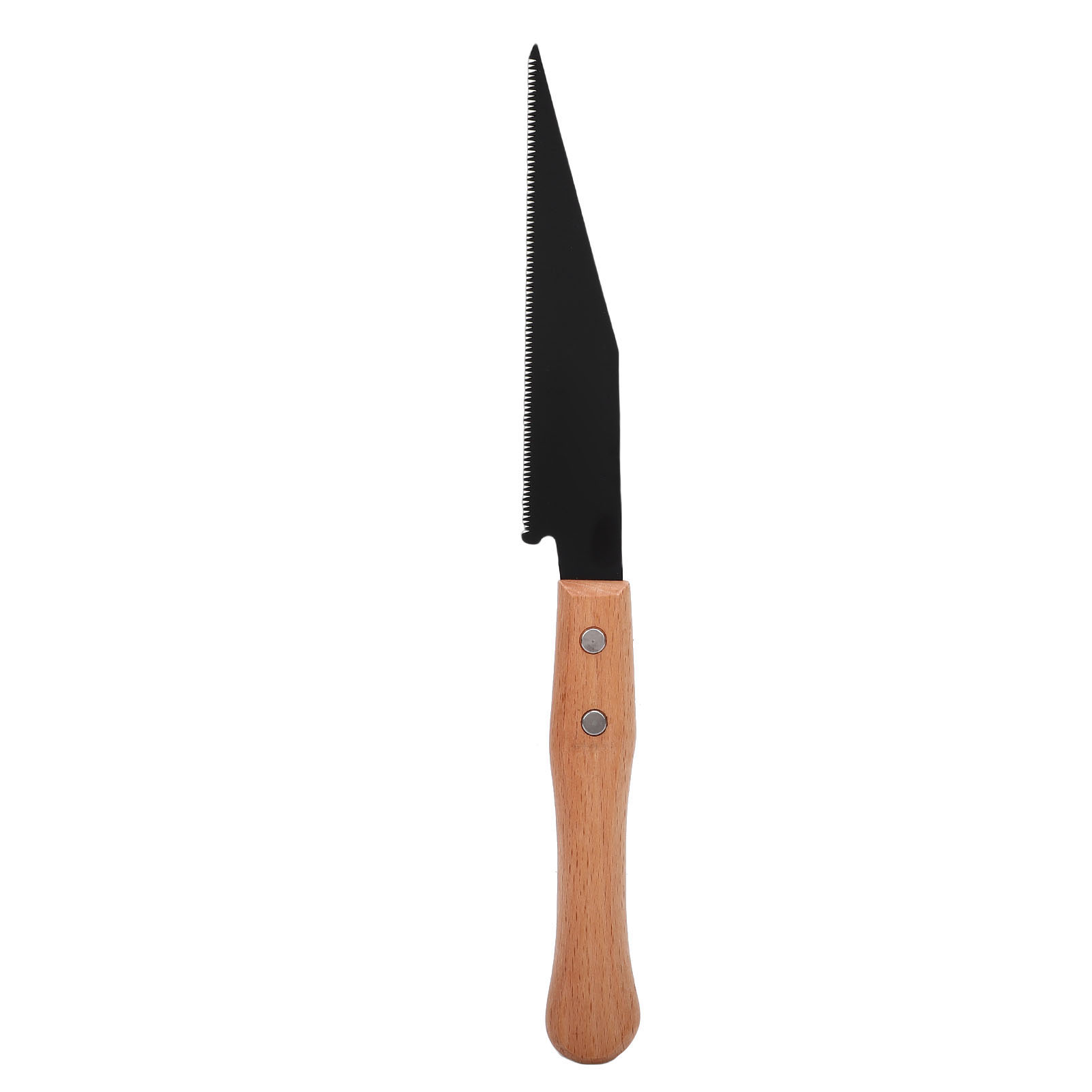 Ergonomische Handsäge Mit Holzgriff Und 15 Cm Sägeblatt Zum Schneiden Von Hartholz Und Weichholz.