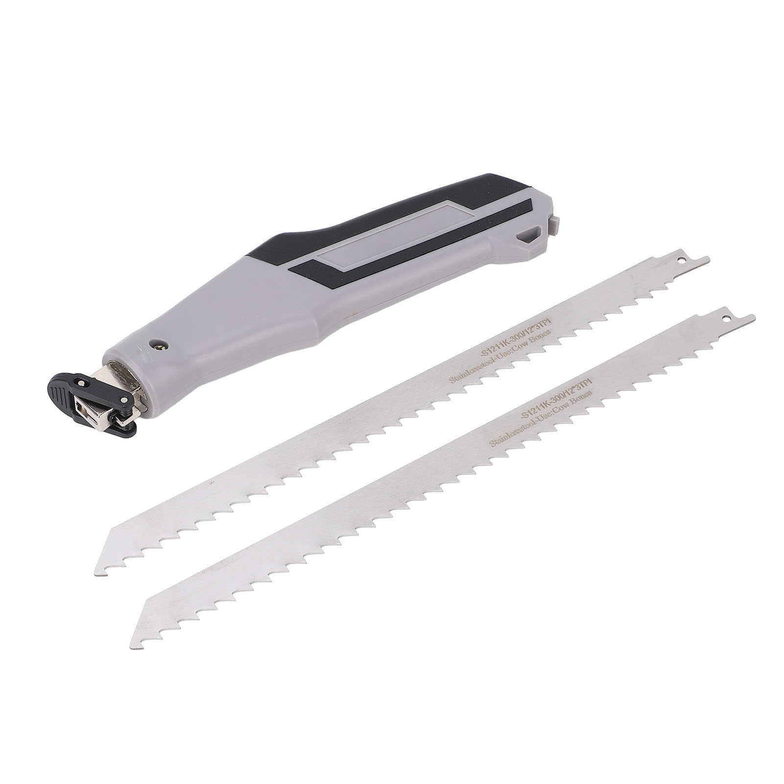 Handsäge Mit Edelstahlklinge Und Ergonomischem Tpr-griff Zum Zuschneiden Von Holz, Kunststoffrohren, Knochen Und Fleisch.