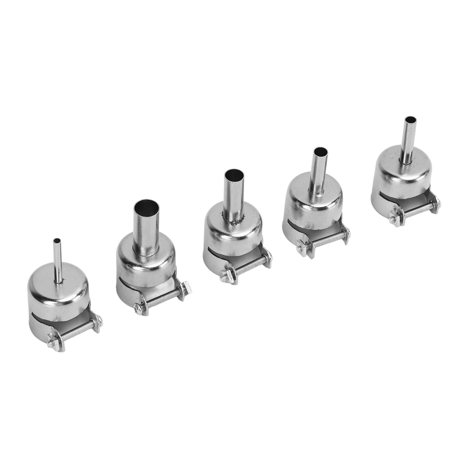 Set Mit 5 Universaldüsen Für Heißluftpistolen Der Serie 850 (3–10 Mm) Für Ausbesserungsstationen Und Schweißgeräte