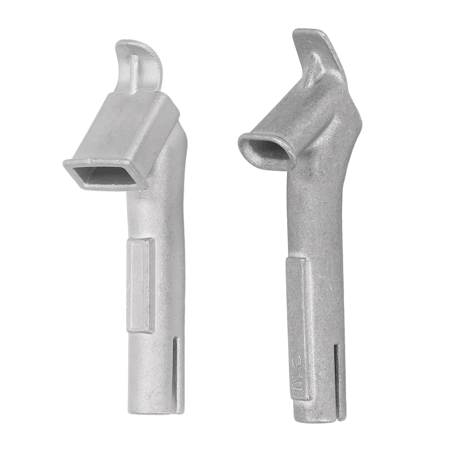 Set Mit 2 Heißluftpistolendüsen, 5x14 Mm Und 5x10 Mm, Düsenspitzen Aus Edelstahl Zum Schweißen Von Pvc/pp.