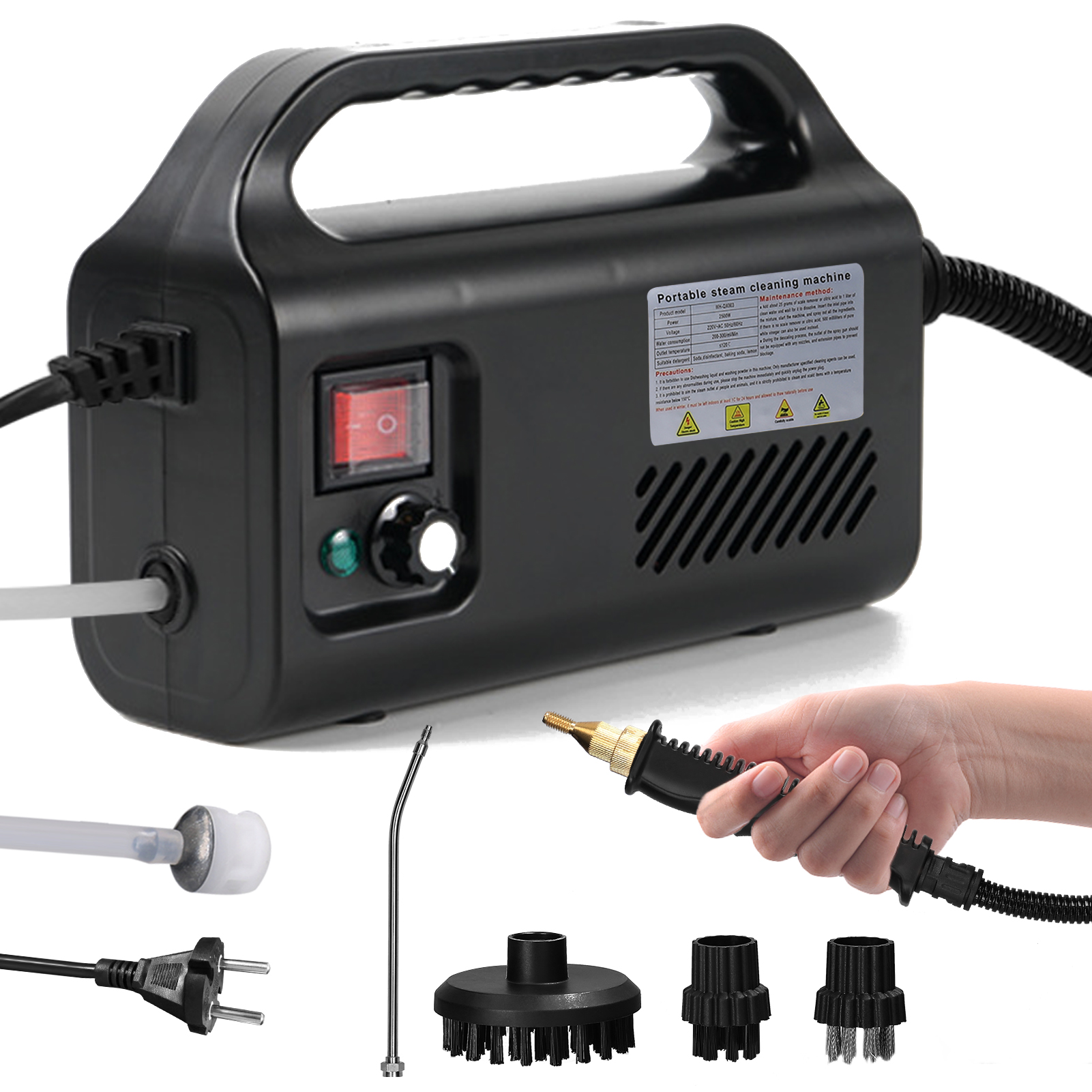Hochtemperatur- Und Hochdruck-dampfreiniger Für Den Hausgebrauch, Multifunktionsgerät Zur Reinigung Von Haus, Klimaanlagen, Autos, Küchenfliesen Und Fußböden.