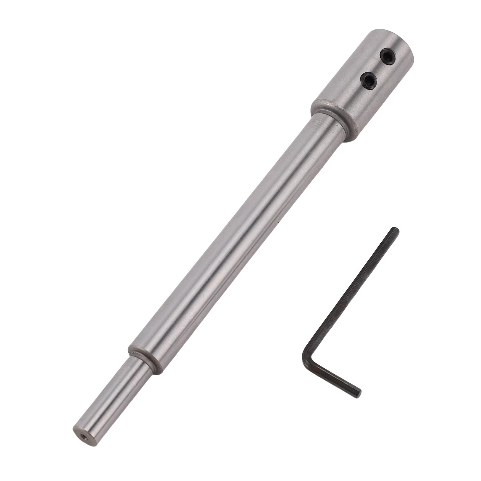 17,3 Cm (6,81 Zoll) Lange Holzbohrverlängerung Mit 9,5 Mm (3/8 Zoll) Spannzange, Die Bohrtiefen Von Mehr Als 14,3 Cm (5-5/8 Zoll) Ermöglicht.