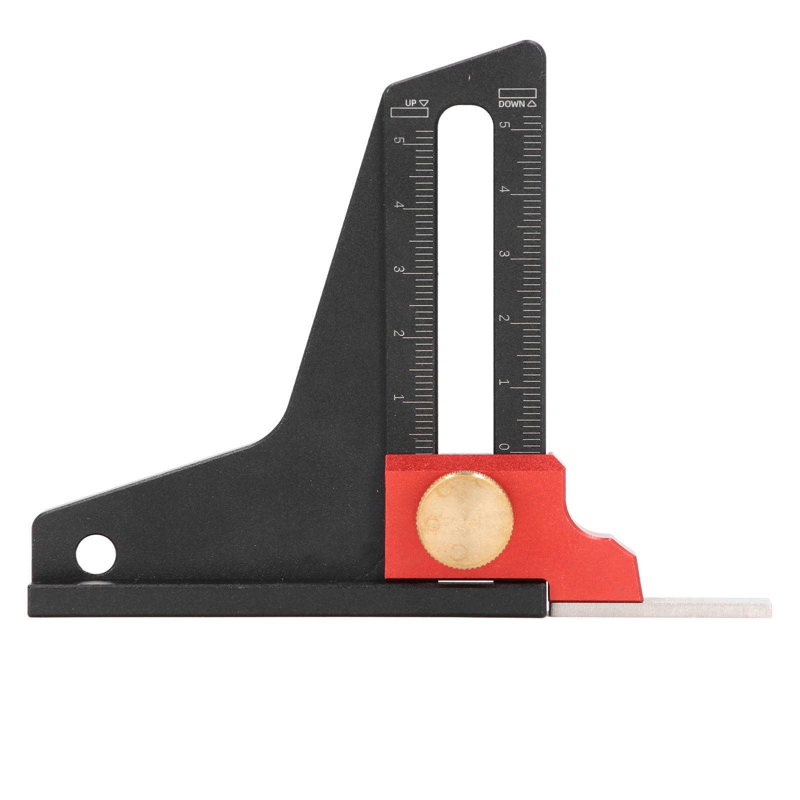 Höhenmesser Aus Aluminiumlegierung Für Holzsägetisch, Tiefenmesslineal