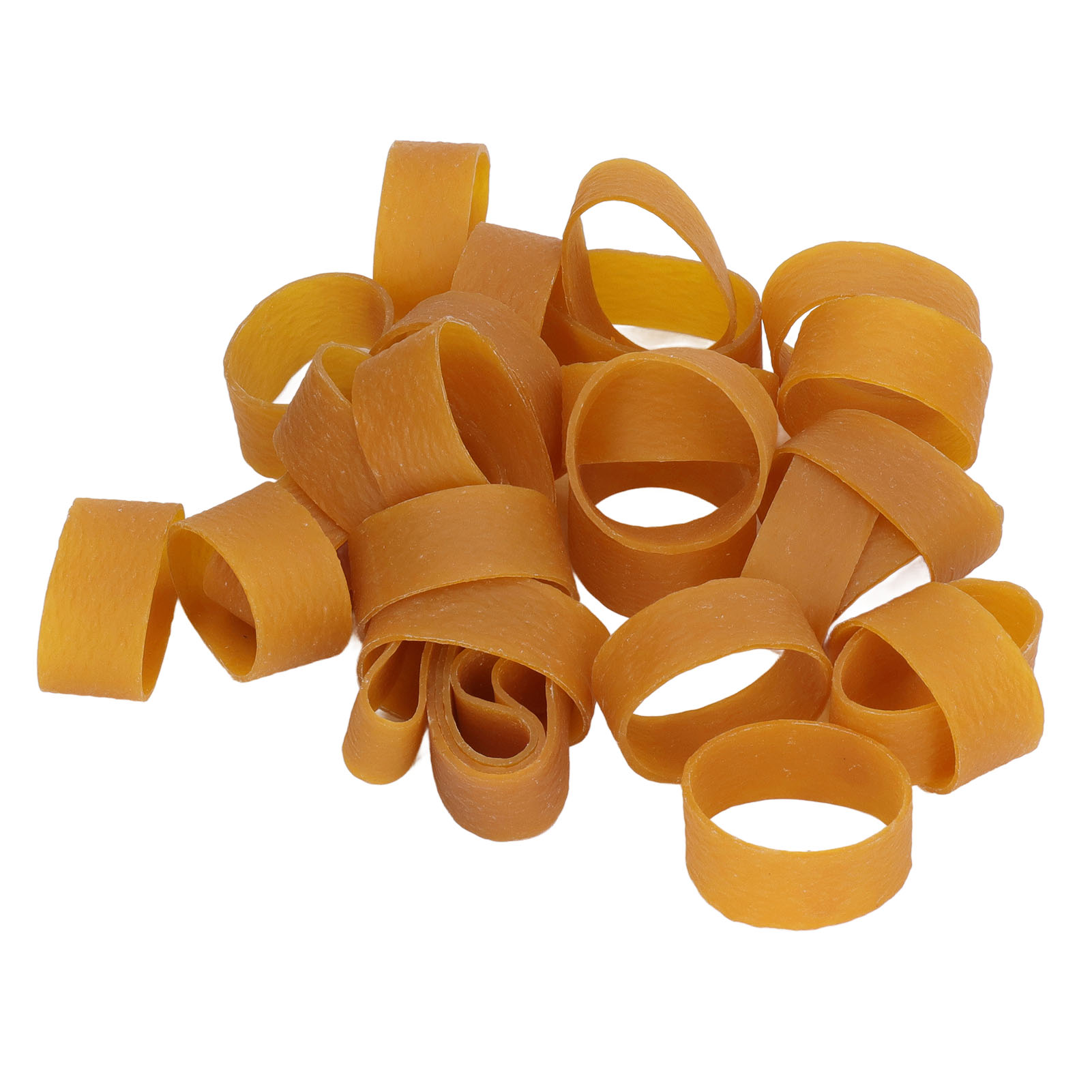 Packung Mit 60 Industrietauglichen Gummibändern, Die Alterungsbeständig, Umweltfreundlich Und Robust Sind.