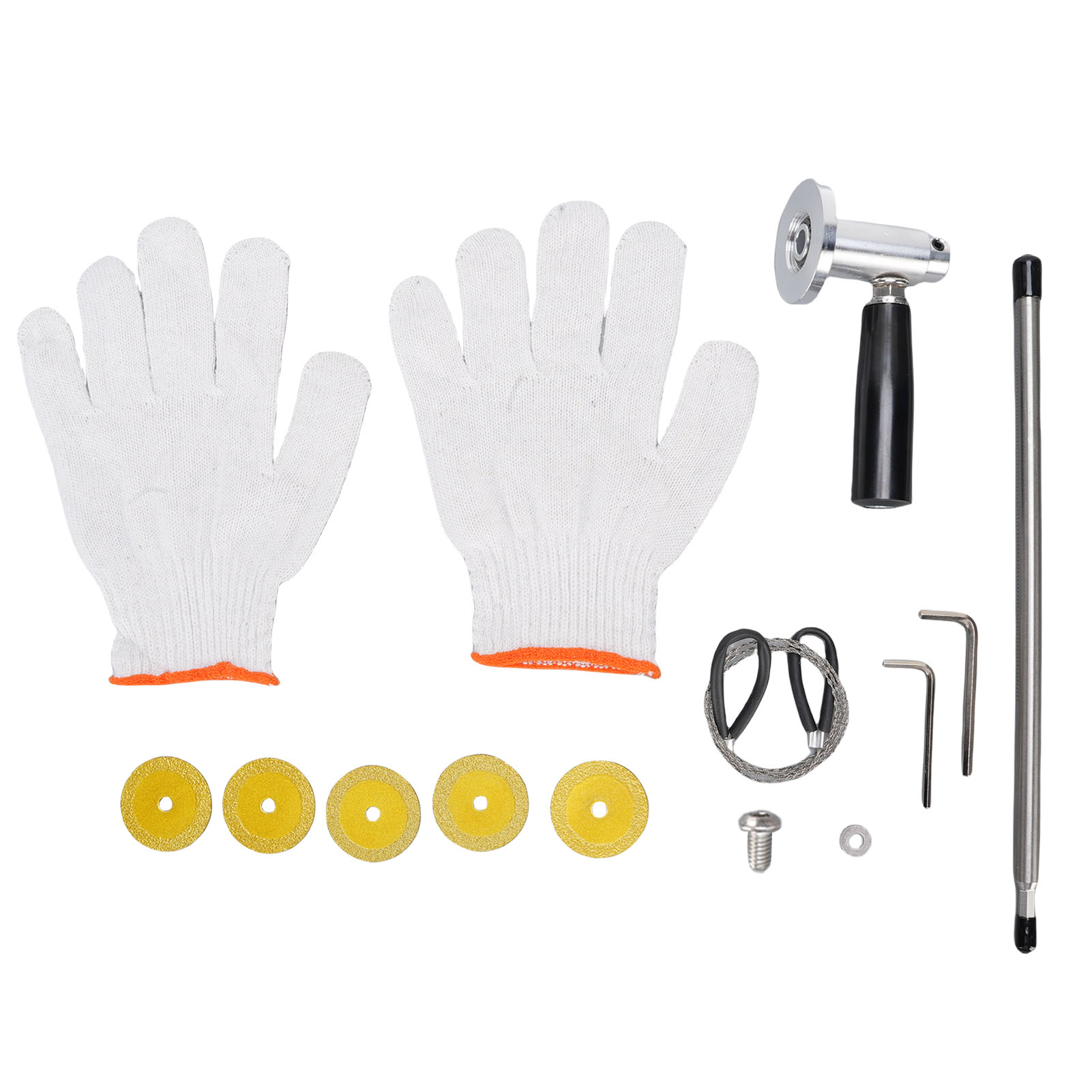 Innenrohrschneider Mit 5 Klingen, Sechskantschaft Und Einstellbarer Schnitttiefe, Schneideset Für Abs- Und Pvc-abgasrohre
