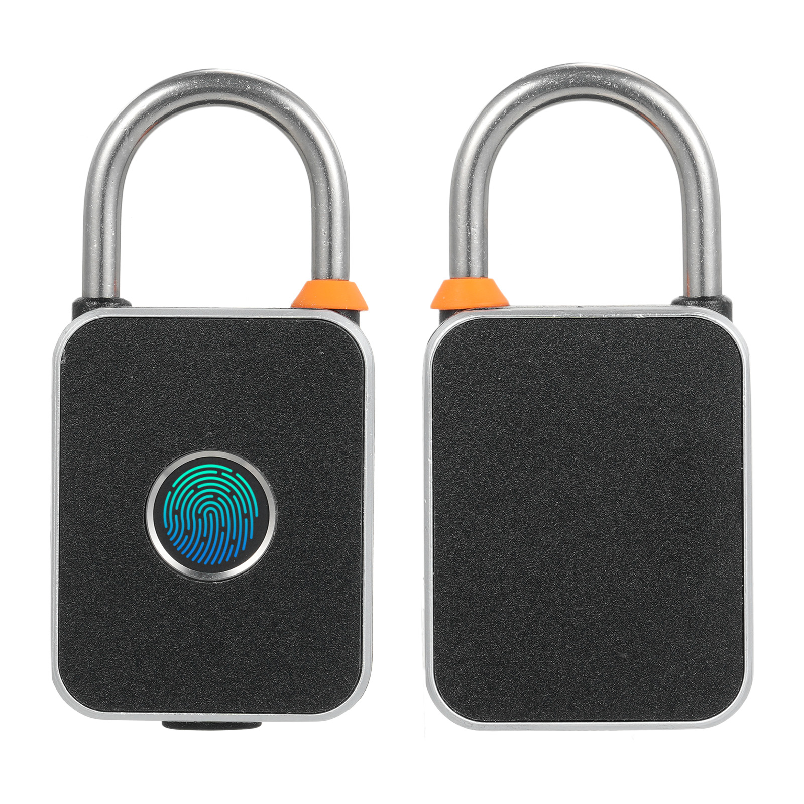 Fingerabdruck-vorhängeschloss Mit App-entsperrung, Schlüsselloses Biometrisches Smart-vorhängeschloss, Wasserdicht Und Per Usb Aufladbar, Ideal Für Fitnessstudios, Gepäck, Fahrräder, Rucksäcke Und Zäu