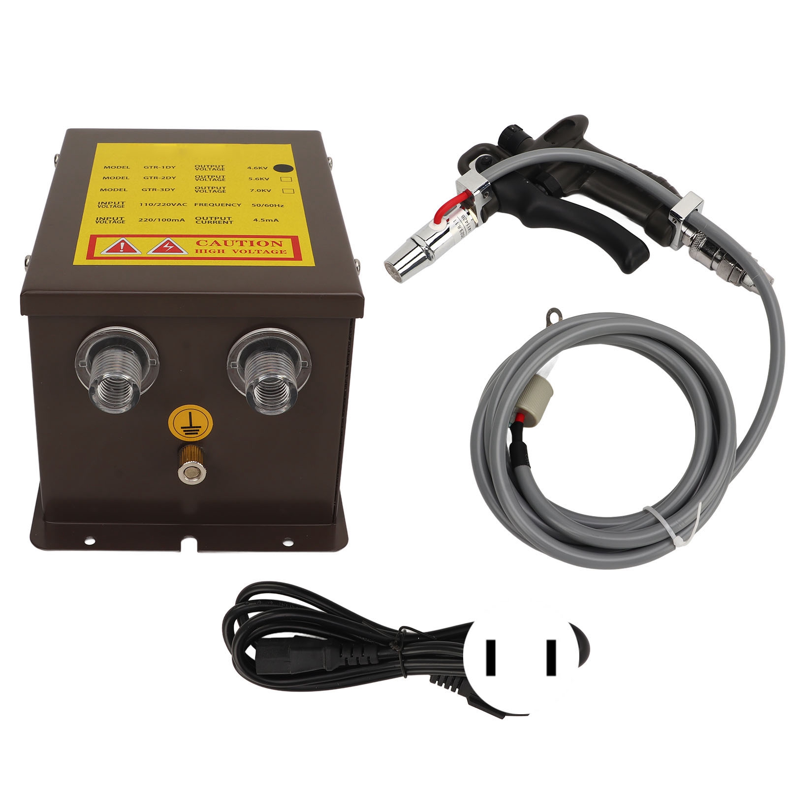 30w Ionisations-luftpistole, 0,2 Bis 0,8 Mpa, Antistatischer Ionisator Mit 4,6 Kv Generator Für Industrielle Anwendungen (us-stecker 100-110 V).