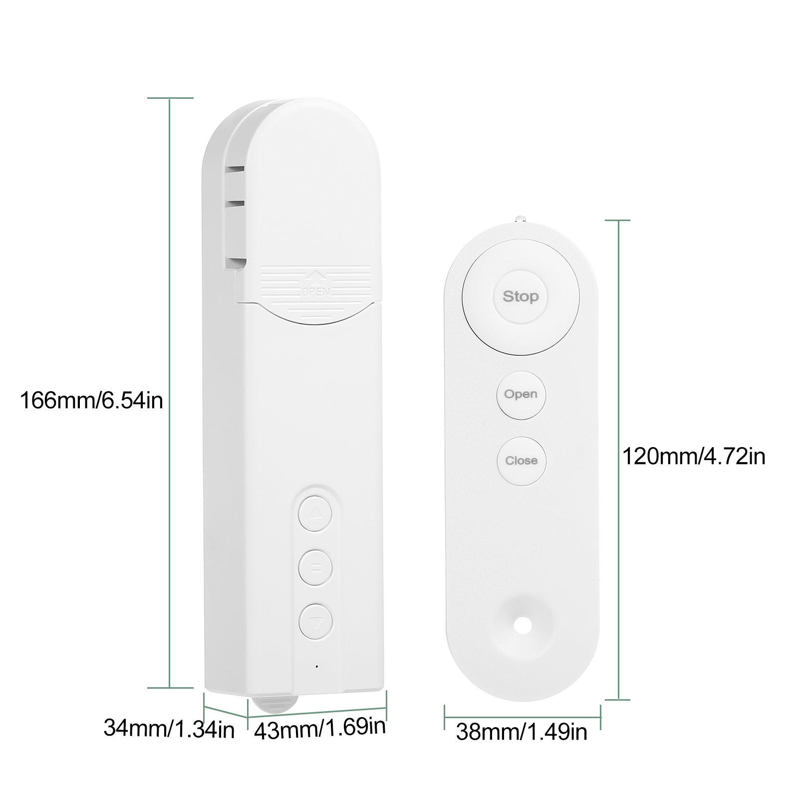 Motorisierte Jalousien: Antriebsmotor, Zigbee-steuerung, Intelligente Kette, Rollo, Steuerungs-app, Programmierbarer Timer Mit Fernbedienung.