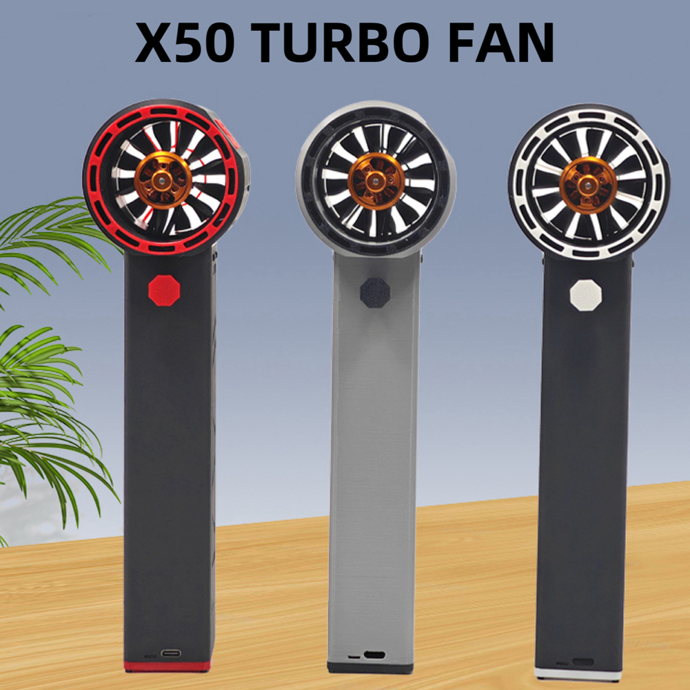 X50 Jet 1300g Hochleistungs-tragbarer Ventilator, 50-mm-bürstenlosmotor, Hochleistungs-turboventilator Mit Lufteinlass, Staubbläser, Tastaturreinigungswerkzeug