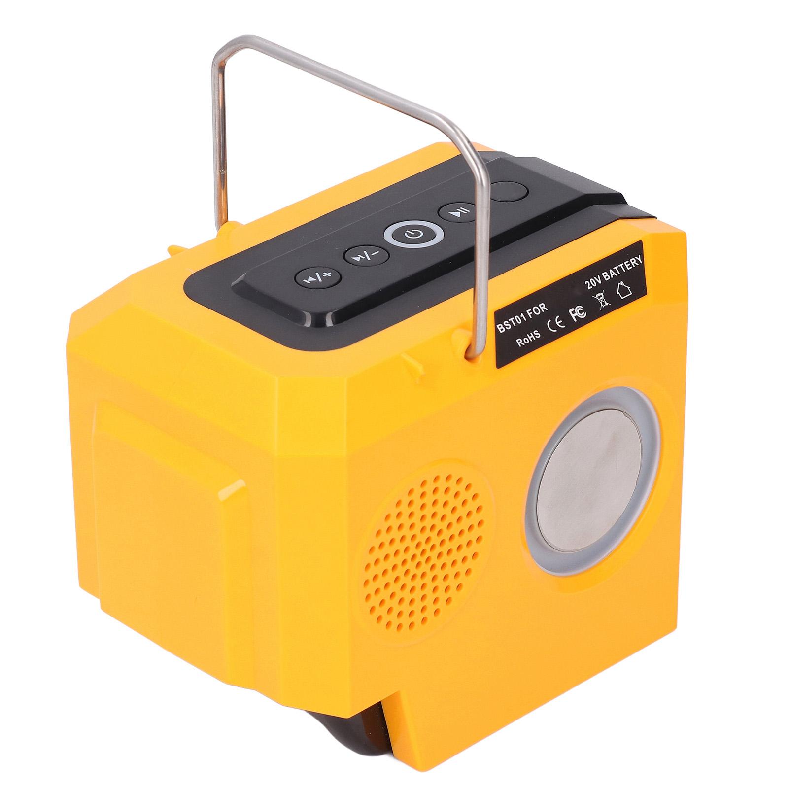 Kabelloser Lautsprecher Mit Li-ionen-bluetooth-akku Für Baustellen, Camping Und Gartenpartys (dcb180, Dcb200, Dcb201), Betrieben Mit Einem 18-v-akku