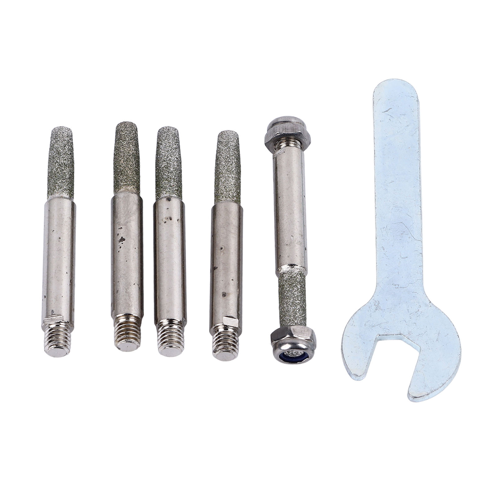 Set Aus 5 Hochharten Kettensägen-schärfsteinen, Bohrern Und Schärfwerkzeugen Für Kleine Ölkettensägen, Große 325er Und 8-zoll-kettensägen.
