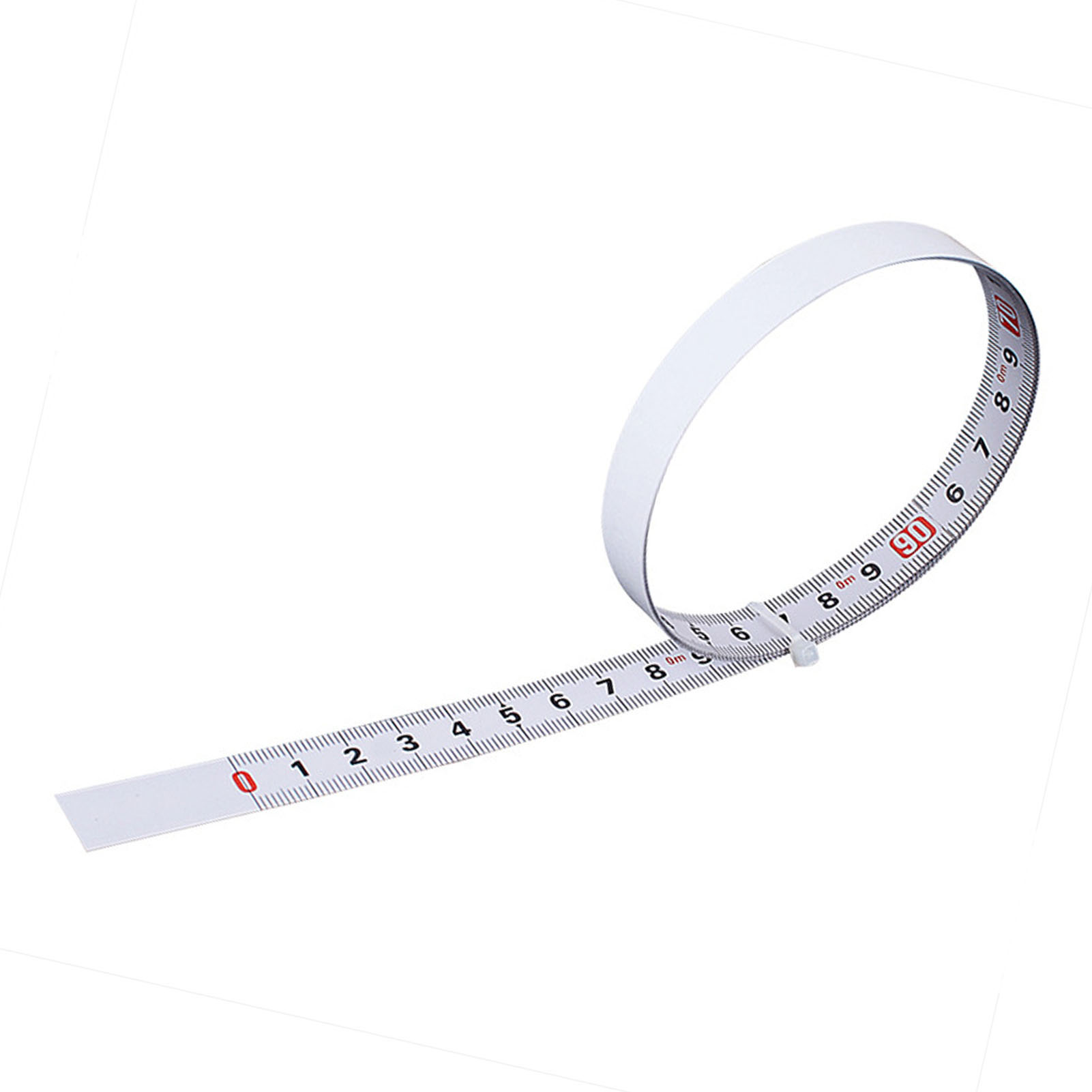 Selbstklebendes Messlineal Aus Kohlenstoffstahl, Von Links Nach Rechts Messendes Maßband, 13 Mm Breit, 5 Meter Lang